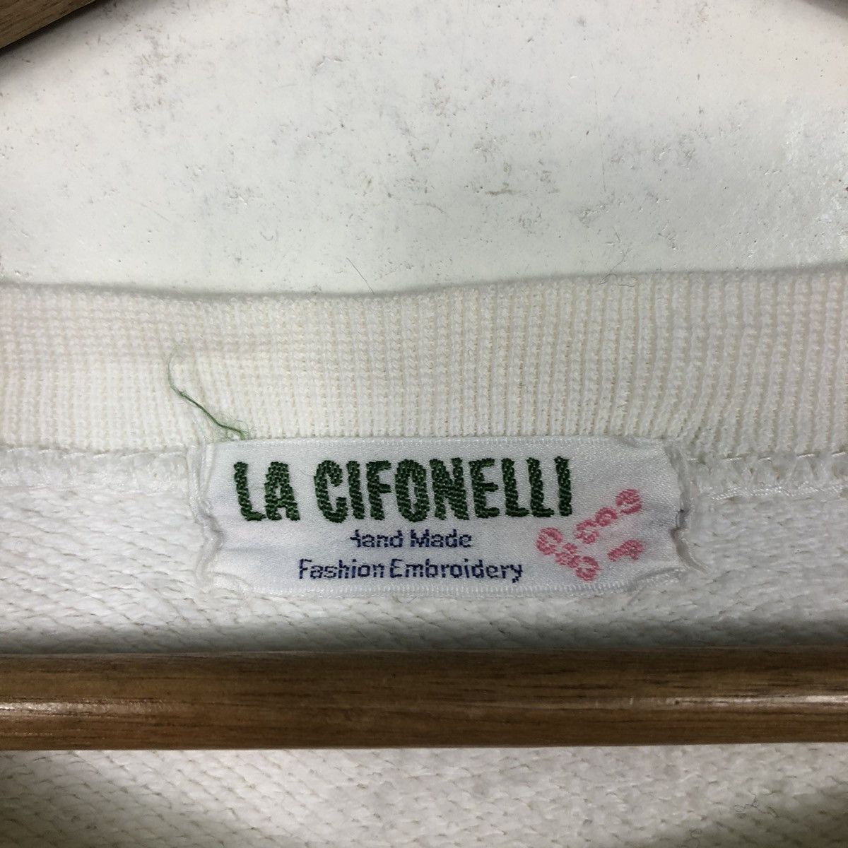 Japanese Brand × Vintage 📌Vintage Sweatshirt Pull Over La Cifonelli Embroidered Size US M / EU 48-50 / 2 - 14 Thumbnail