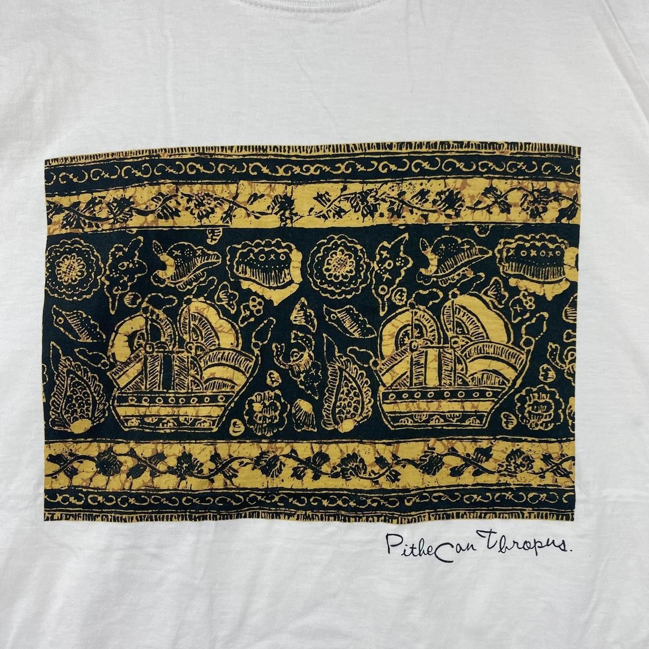 Other Vintage PITHECANTHROPUS BALI ABORIGINAL Hand Made Tee Shirt Size S / US 4 / IT 40 - 3 Thumbnail