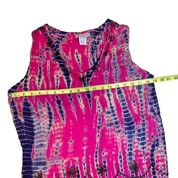 Vintage Vintage embroidered batik tie dye two piece set Size 30" / US 8 / IT 44 - 4 Thumbnail