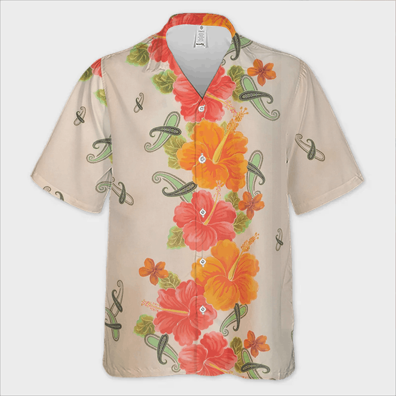 Designer × The Unbranded Brand Flower Floral-Print Cotton Shirt Size US S / EU 44-46 / 1 - 2 Thumbnail