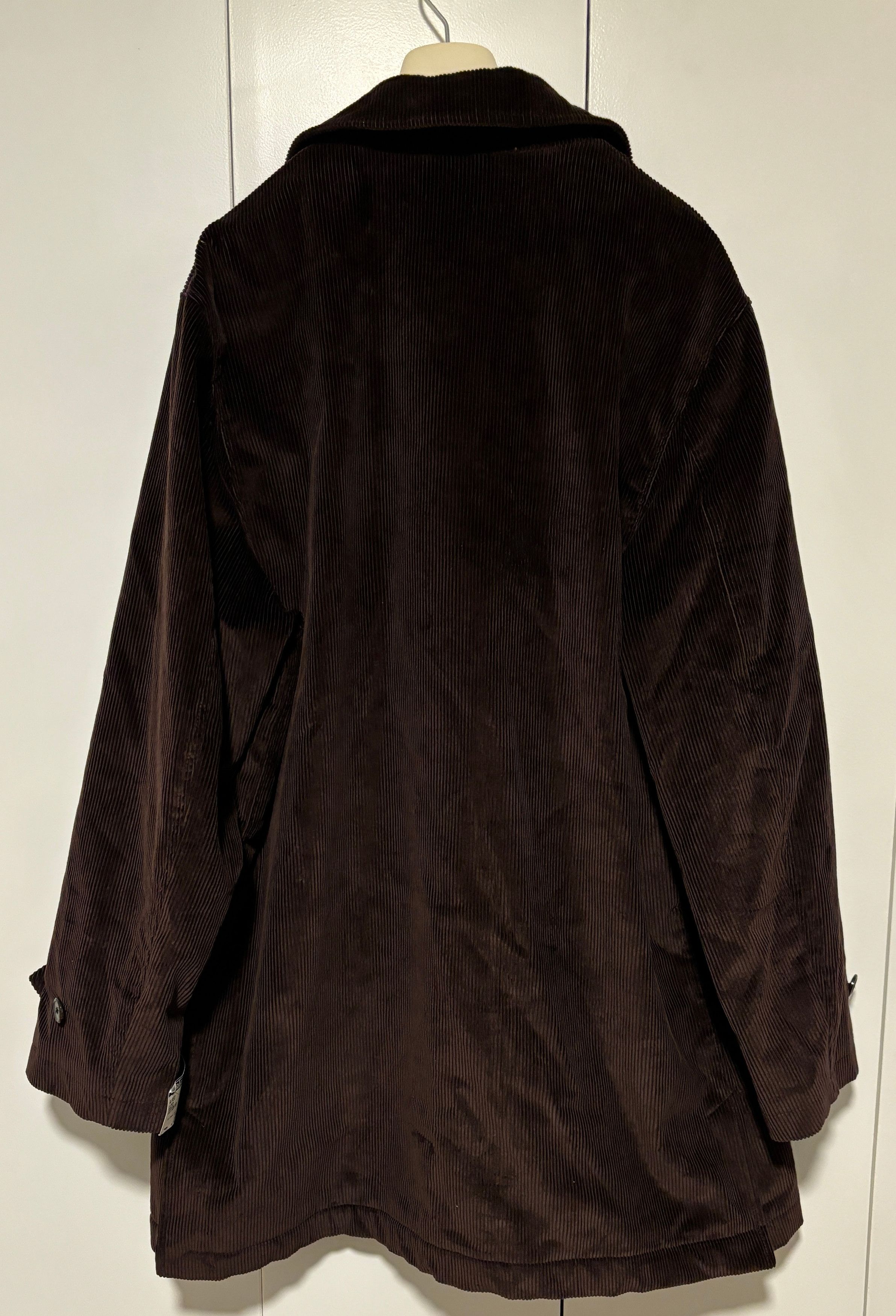 Polo Ralph Lauren BNWT Corneliani Brown Corduroy Overcoat/ Jacket XL-XXL Size US XXL / EU 58 / 5 - 7 Thumbnail