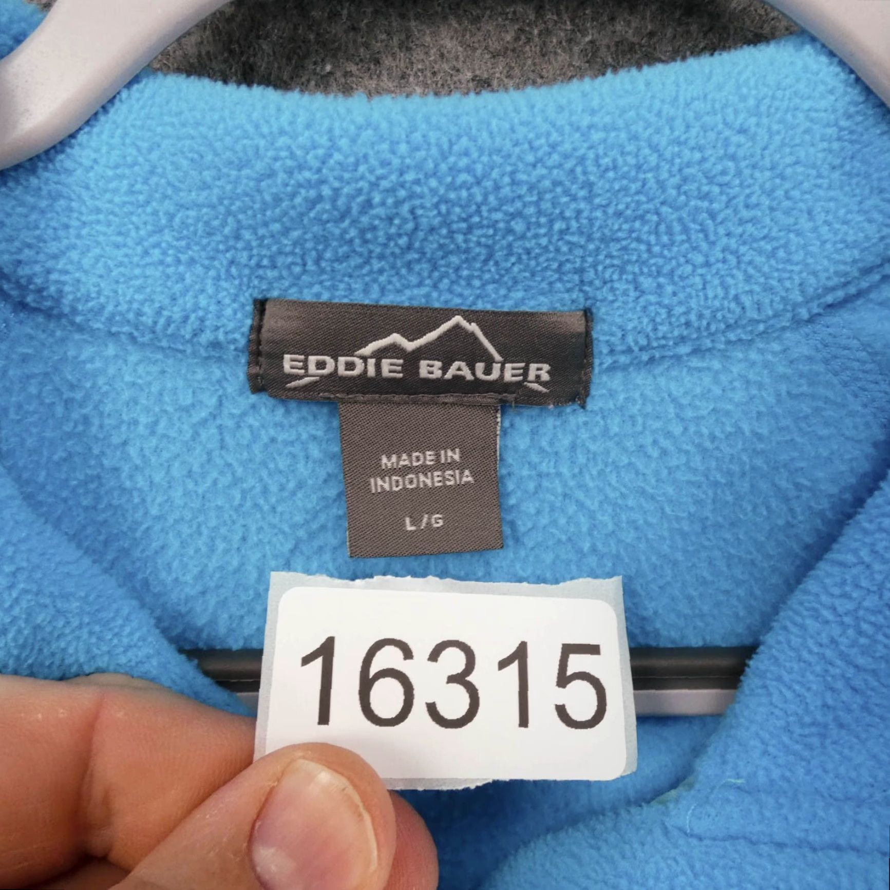 Eddie Bauer Eddie Bauer Pullover Womens Large Lon Sleeve Fleece 1/4 Zip Blue Size L / US 10 / IT 46 - 7 Thumbnail