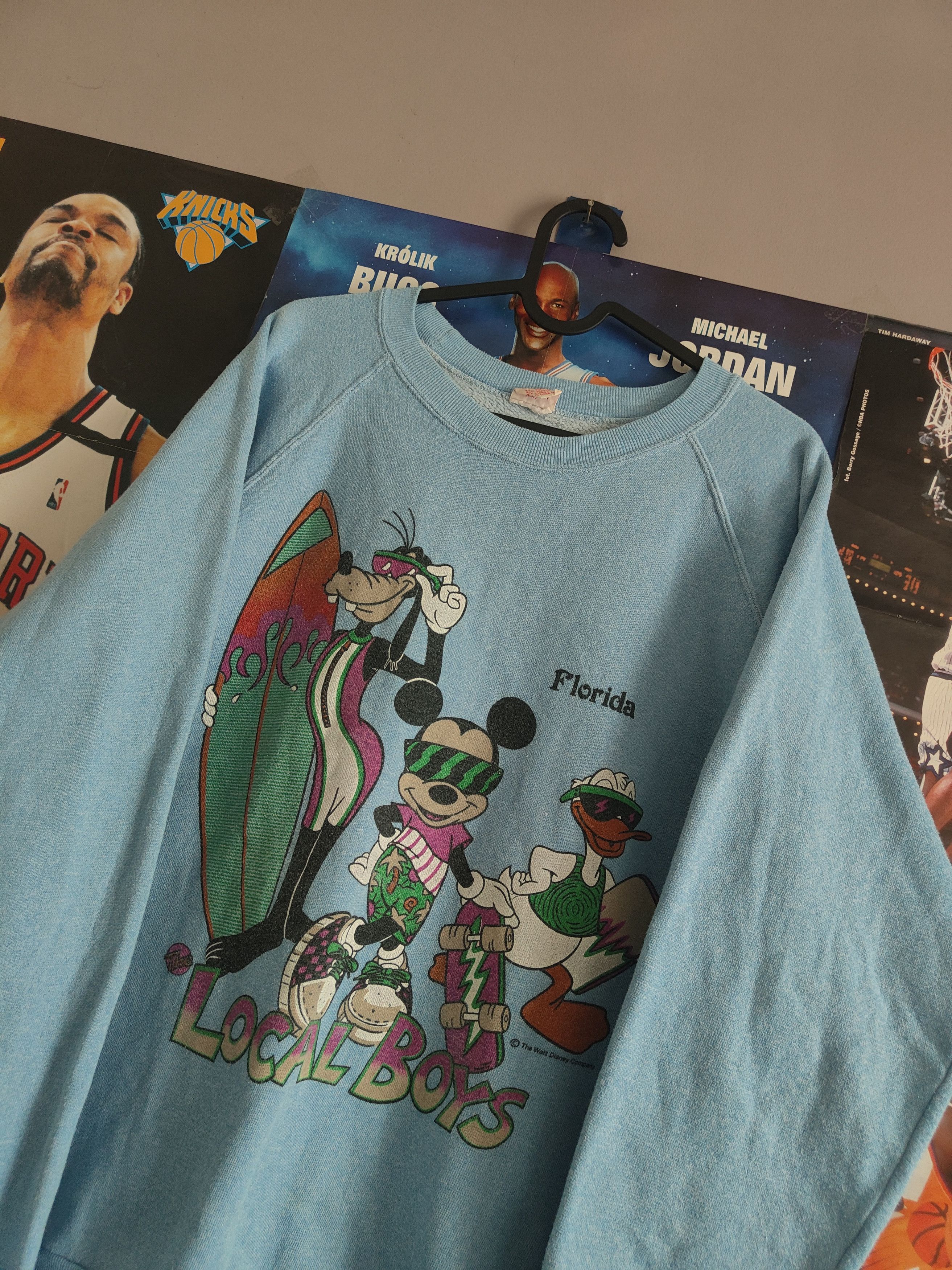 Disney 90s Vintage Disney Florida “Local Boys” Crewneck Size US XL / EU 56 / 4 - 2 Thumbnail