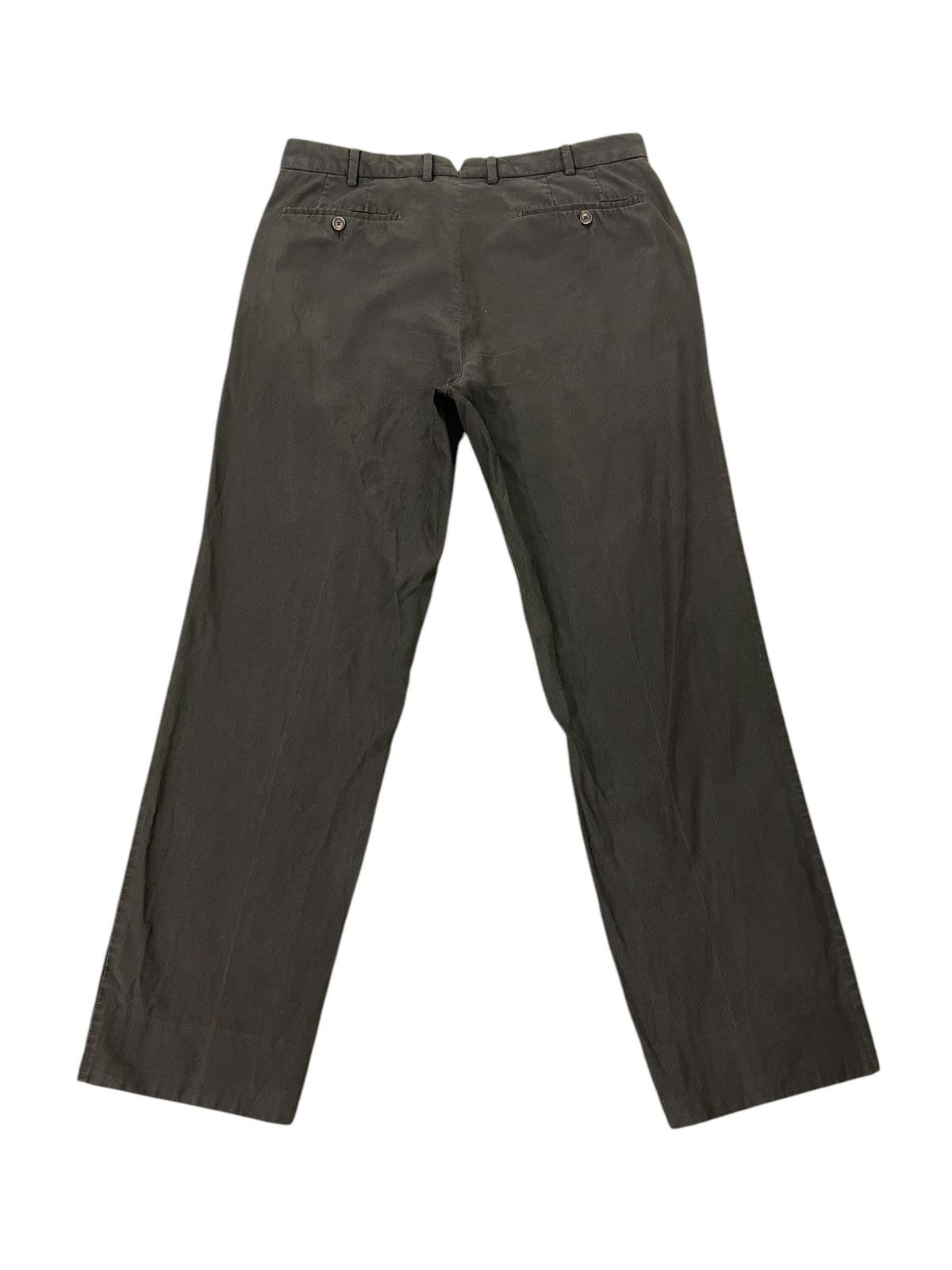 Comme des Garcons Khaki Pant Ermenegildo Zegna Relax Fit 1🟦3 Size US 35 - 8 Thumbnail