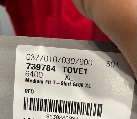 Balenciaga o1mt1gz1024 Heavy Metal Fit T-Shirt in Red Size US XL / EU 56 / 4 - 6 Thumbnail