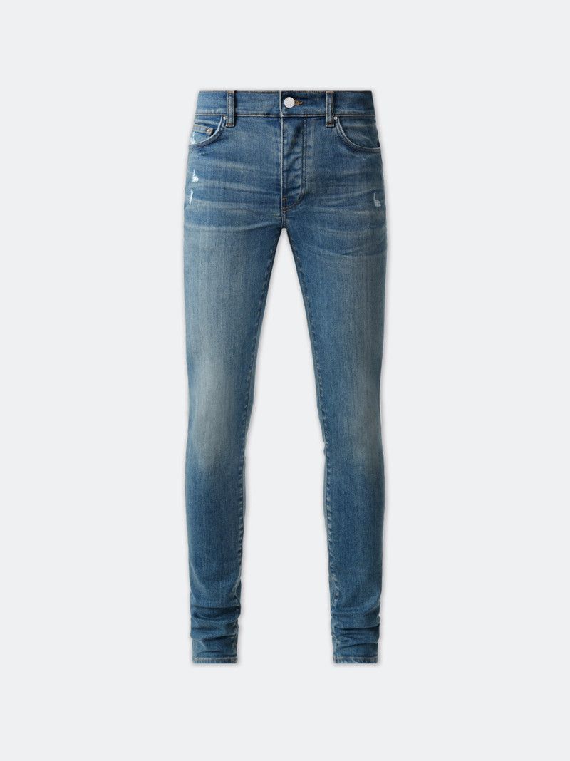 Amiri oc11z0626 Stack Jeans in Dark Indigo | Grailed
