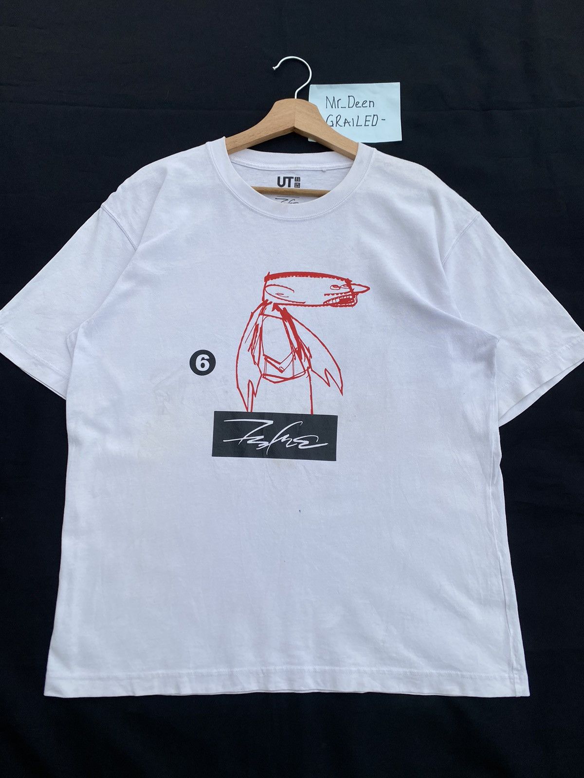 Rare Vintage Futura x Uniqlo Tshirt