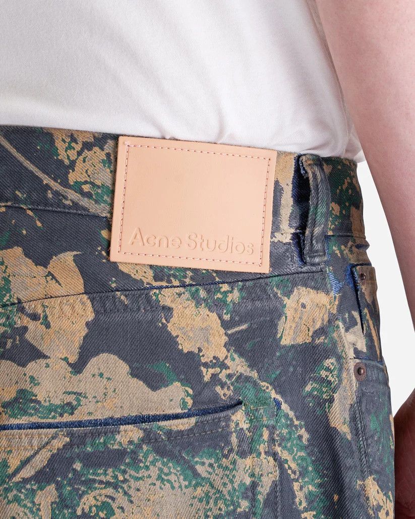 Acne Studios o1s1v1r1oon0825 Mossy Oak Denim in Brown Size US 34 / EU 50 - 5 Thumbnail