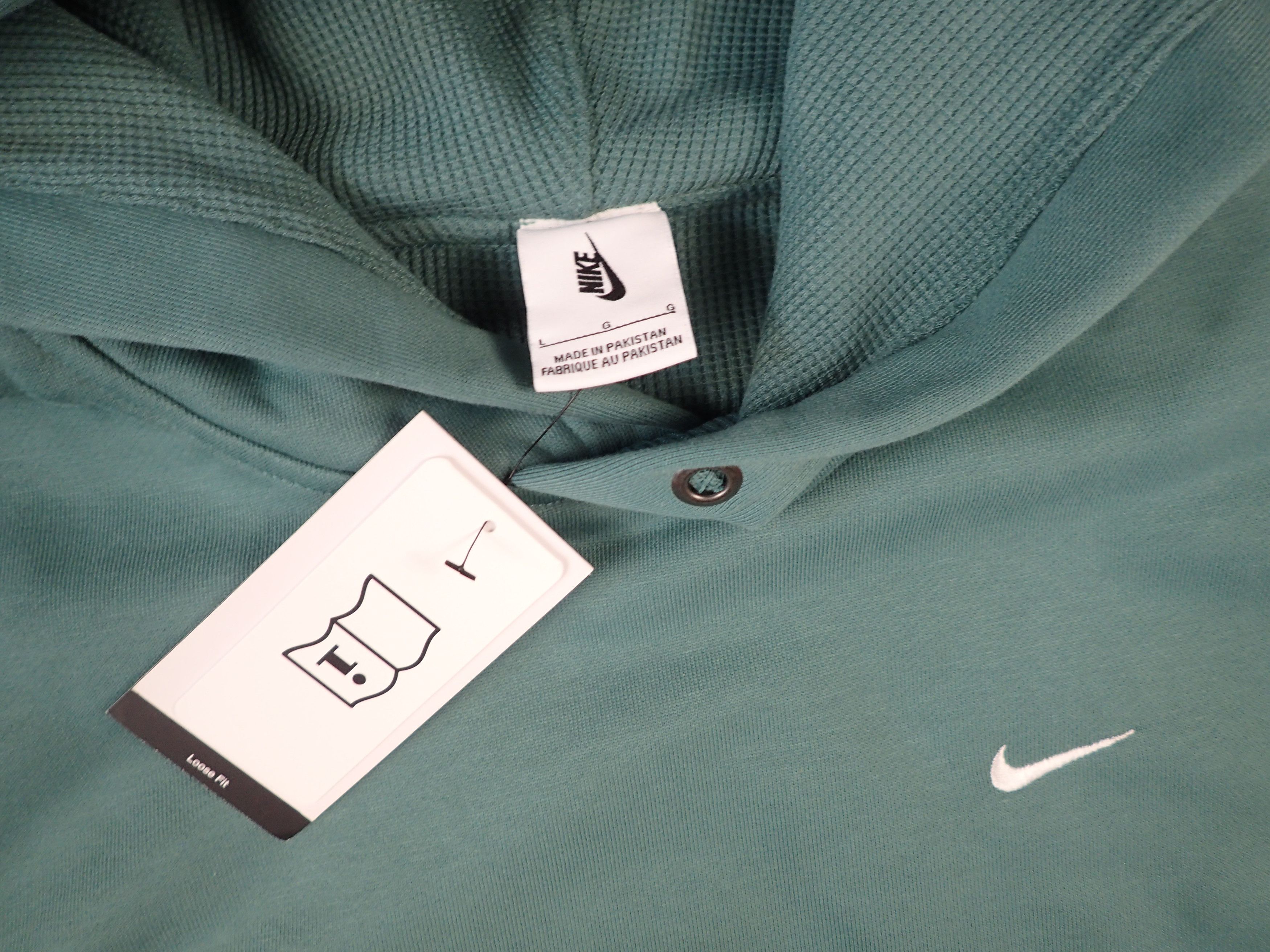 Nike Nike Sportswear Solo Swoosh Men's Fleece Pullover Hoodie Size US L / EU 52-54 / 3 - 2 Thumbnail