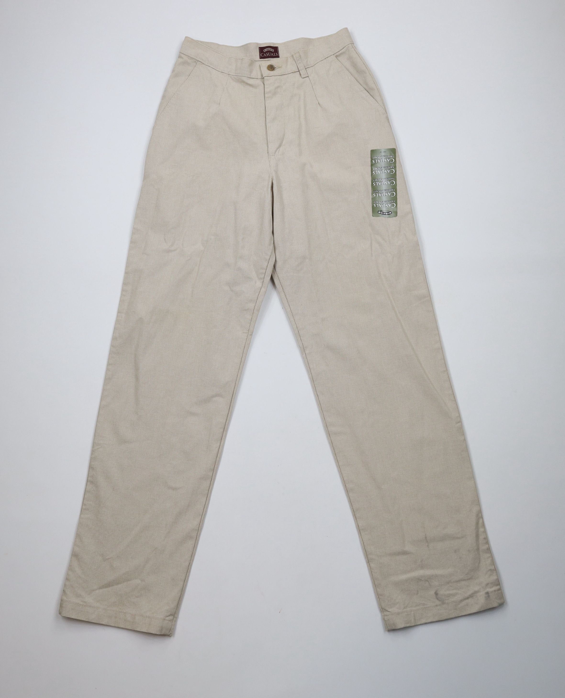 Vintage Deadstock Vintage 90s Streetwear Houndstooth Tapered Pants Size 32" / US 10 / IT 46 - 1 Thumbnail