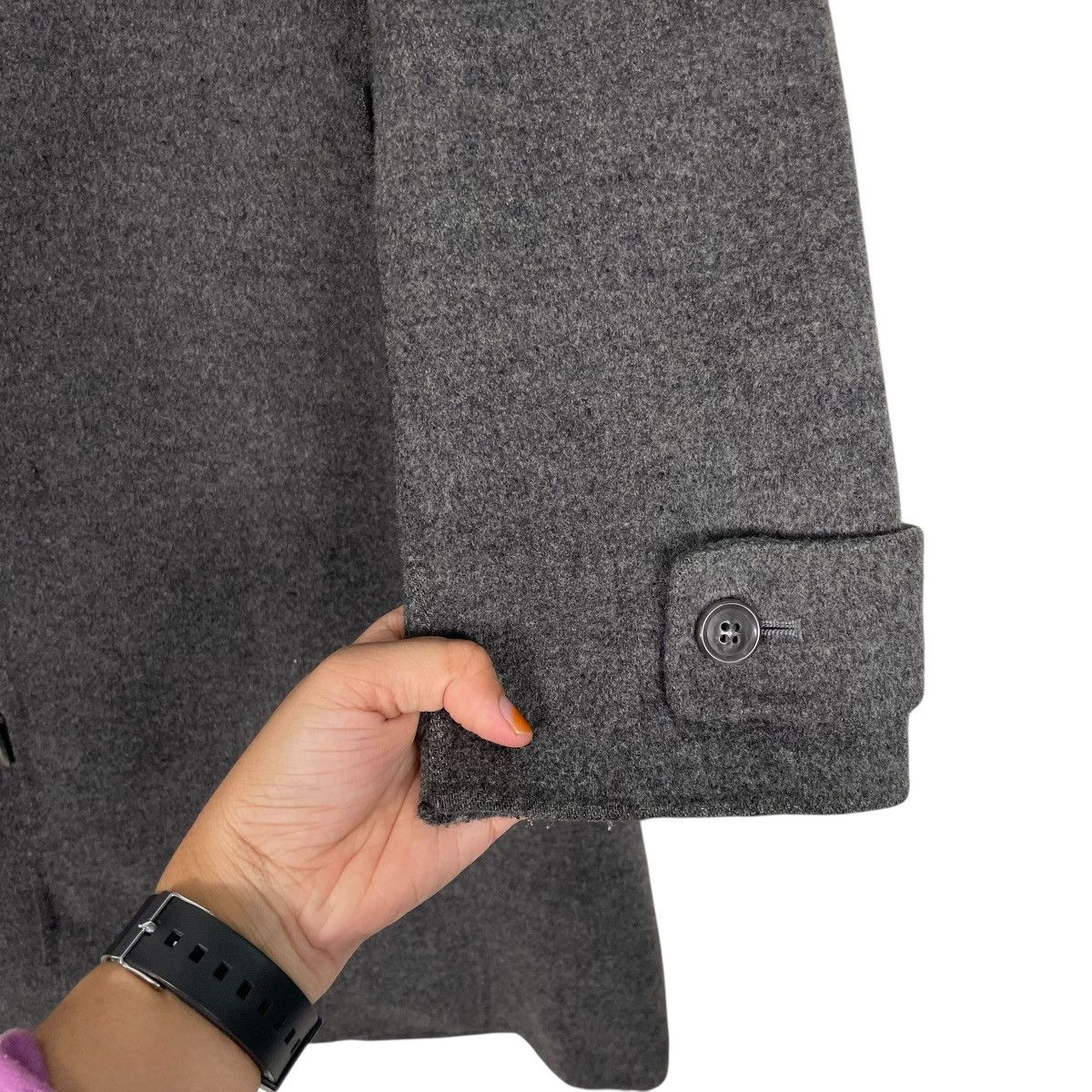 Japanese Brand KT Kiyoko Takase Zipper Coat Size M / US 6-8 / IT 42-44 - 14 Thumbnail