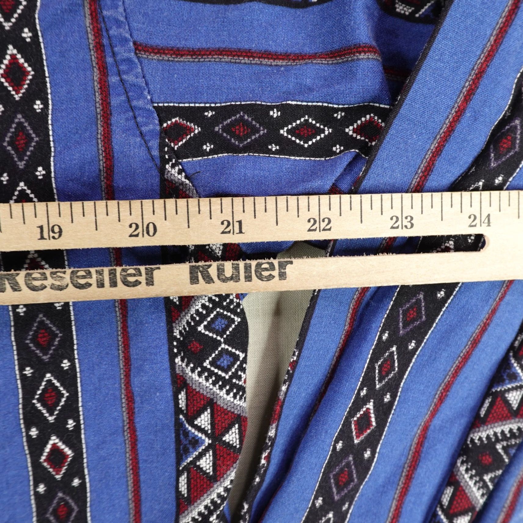 Wrangler VINTAGE Wrangler Shirt Mens Medium Western Aztec Cowboy Geometric 90s Cotton Casual Size US M / EU 48-50 / 2 - 6 Thumbnail