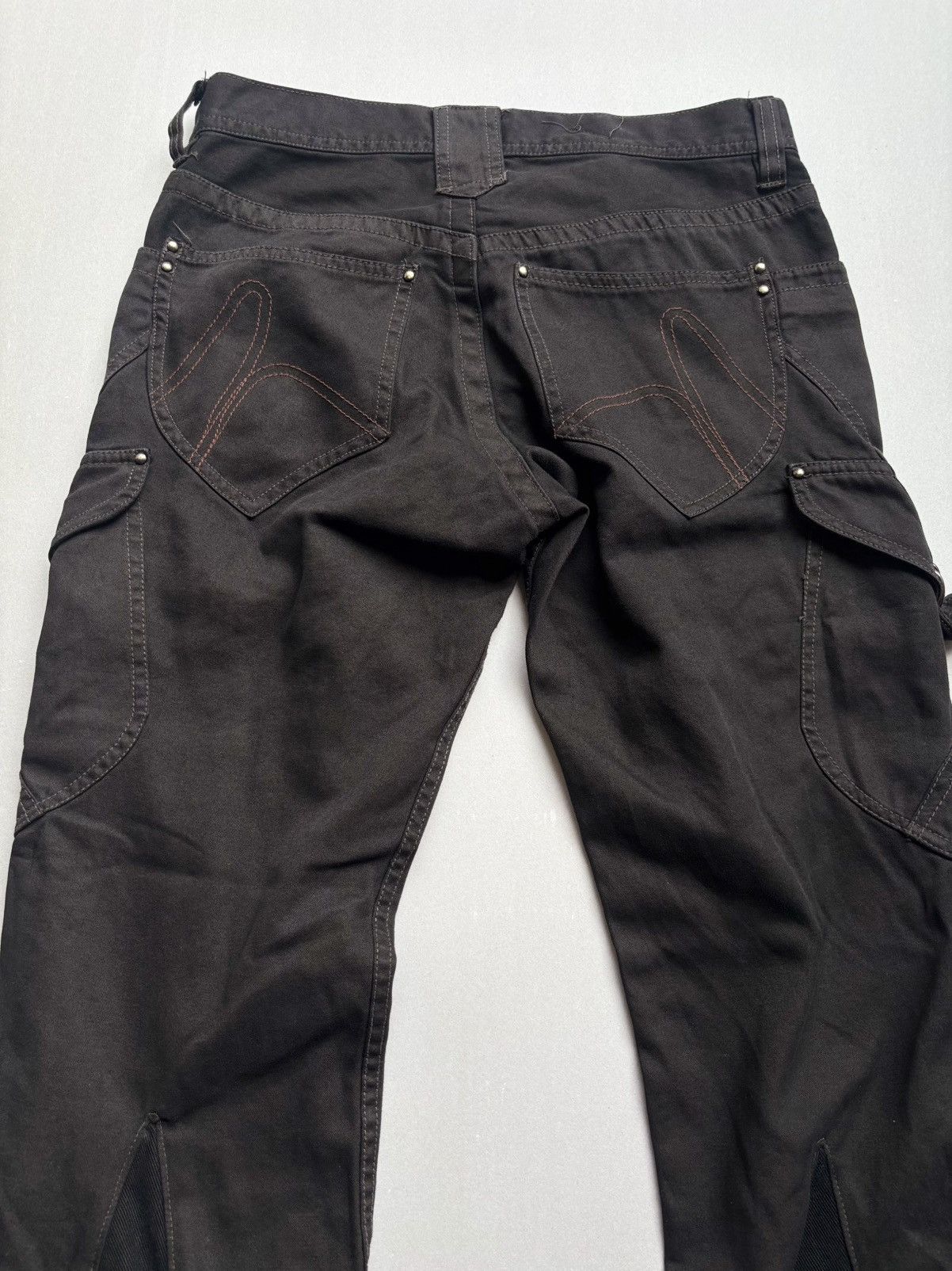 Japanese Brand Hideaways Lace up flare jeans Size US 29 - 6 Thumbnail