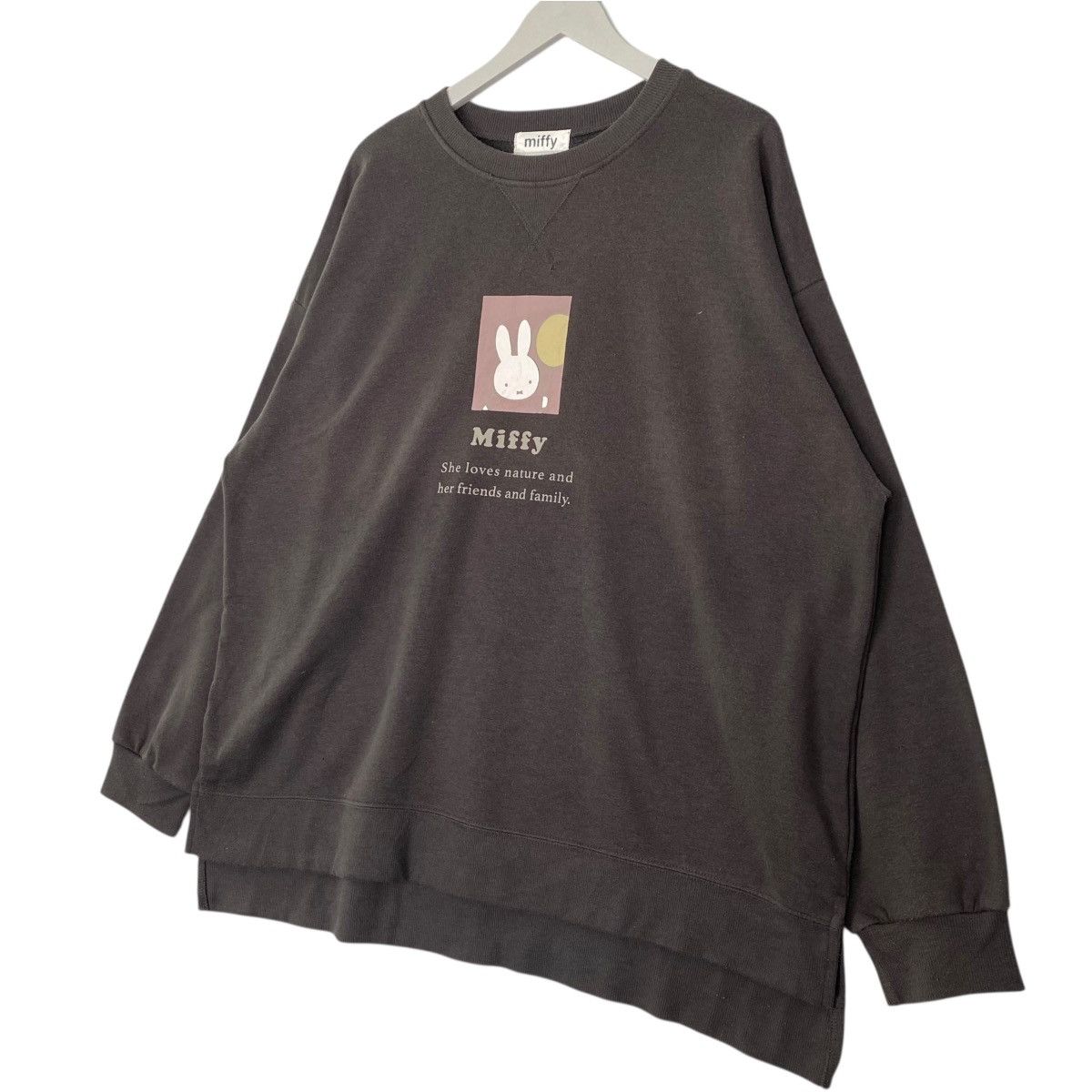 Vintage Vintage Miffy A Young Rabbit Crewneck Sweatshirt Brown Size US L / EU 52-54 / 3 - 2 Thumbnail