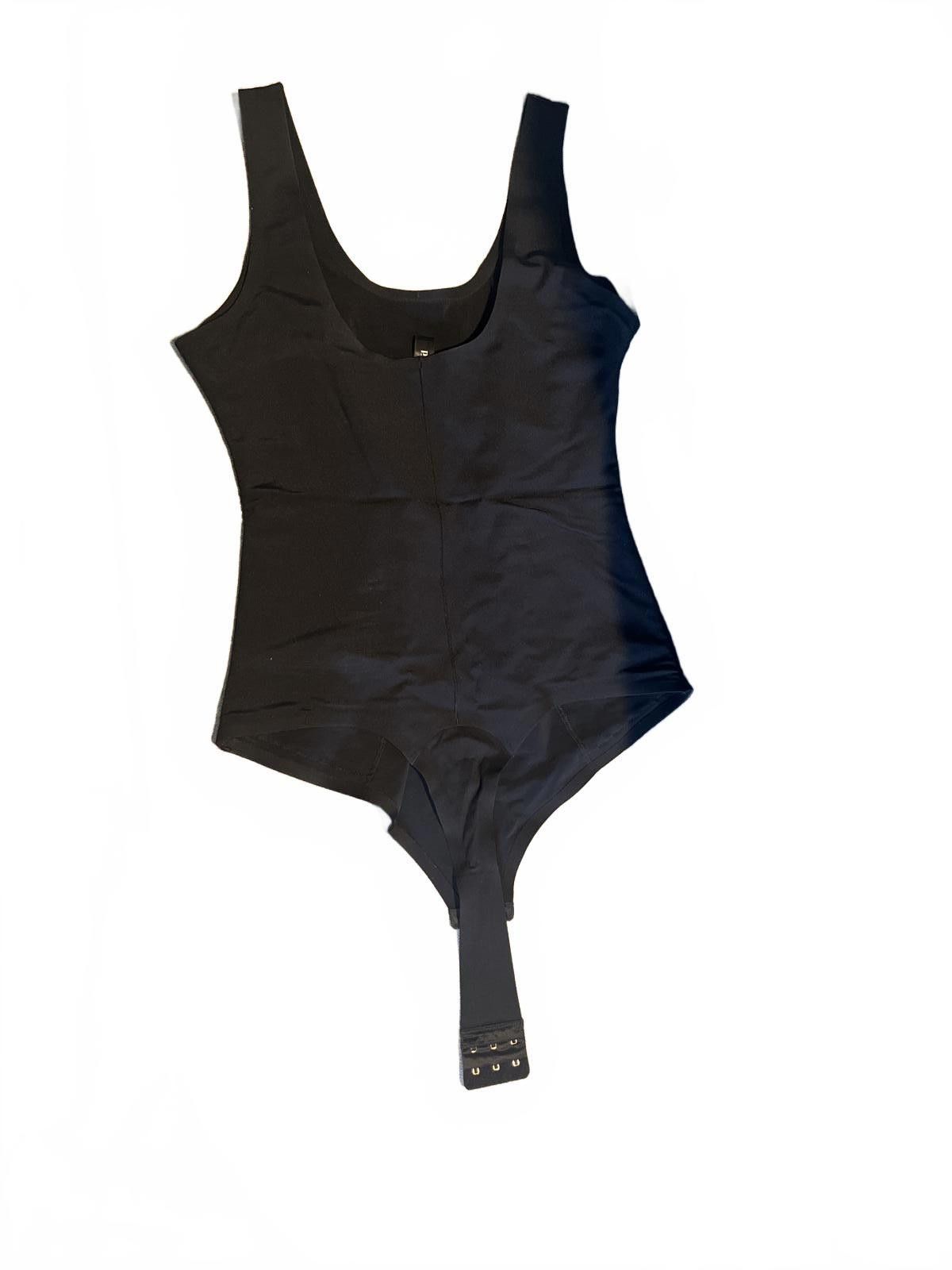 Designer Pinsy Scoop Tank Shapewear Thong Bodysuit Sz Large Long Size ONE SIZE - 7 Thumbnail