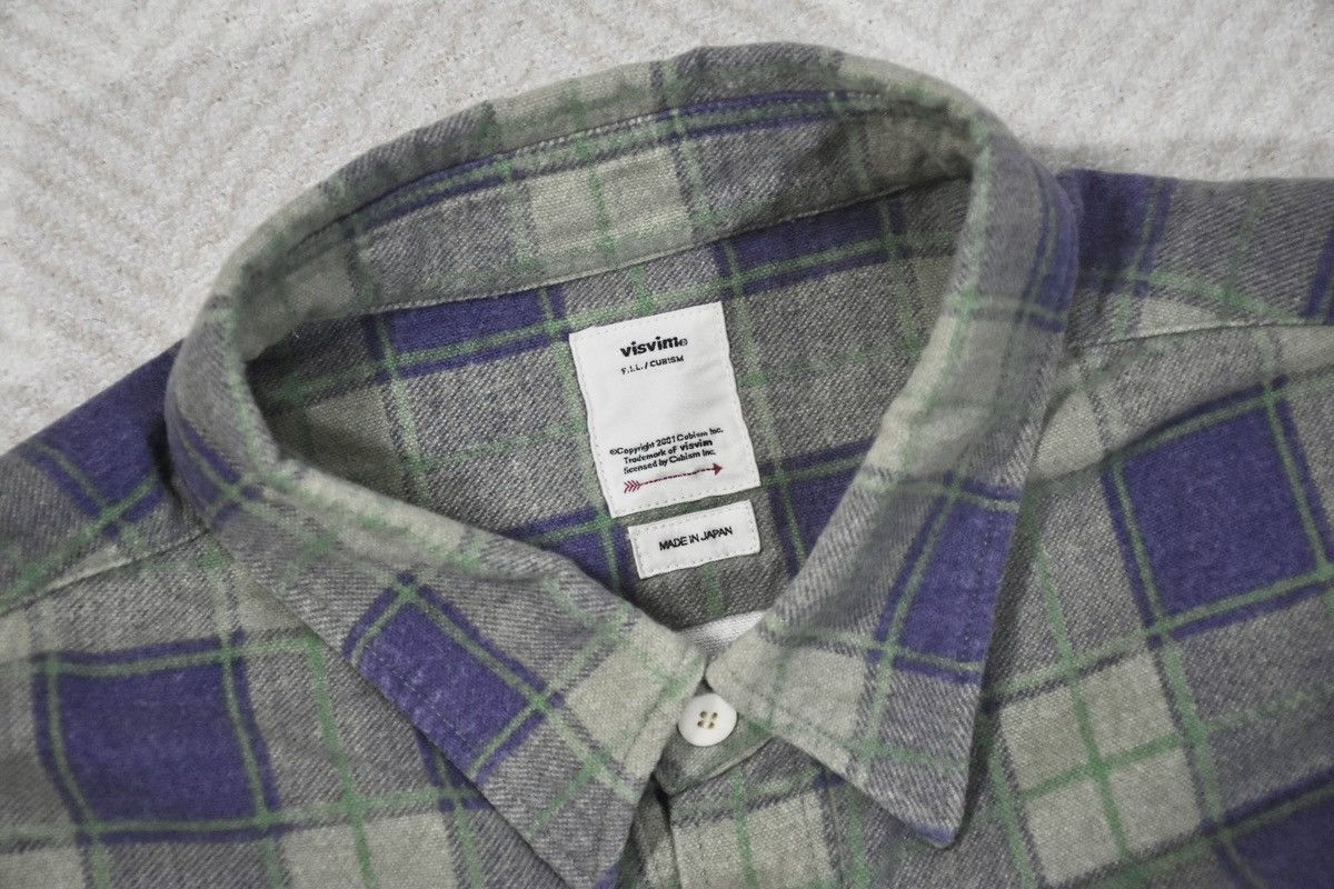 Visvim Visvim 23aw Pioneer Khadi Check Shirt size4 Size US XL / EU 56 / 4 - 7 Thumbnail