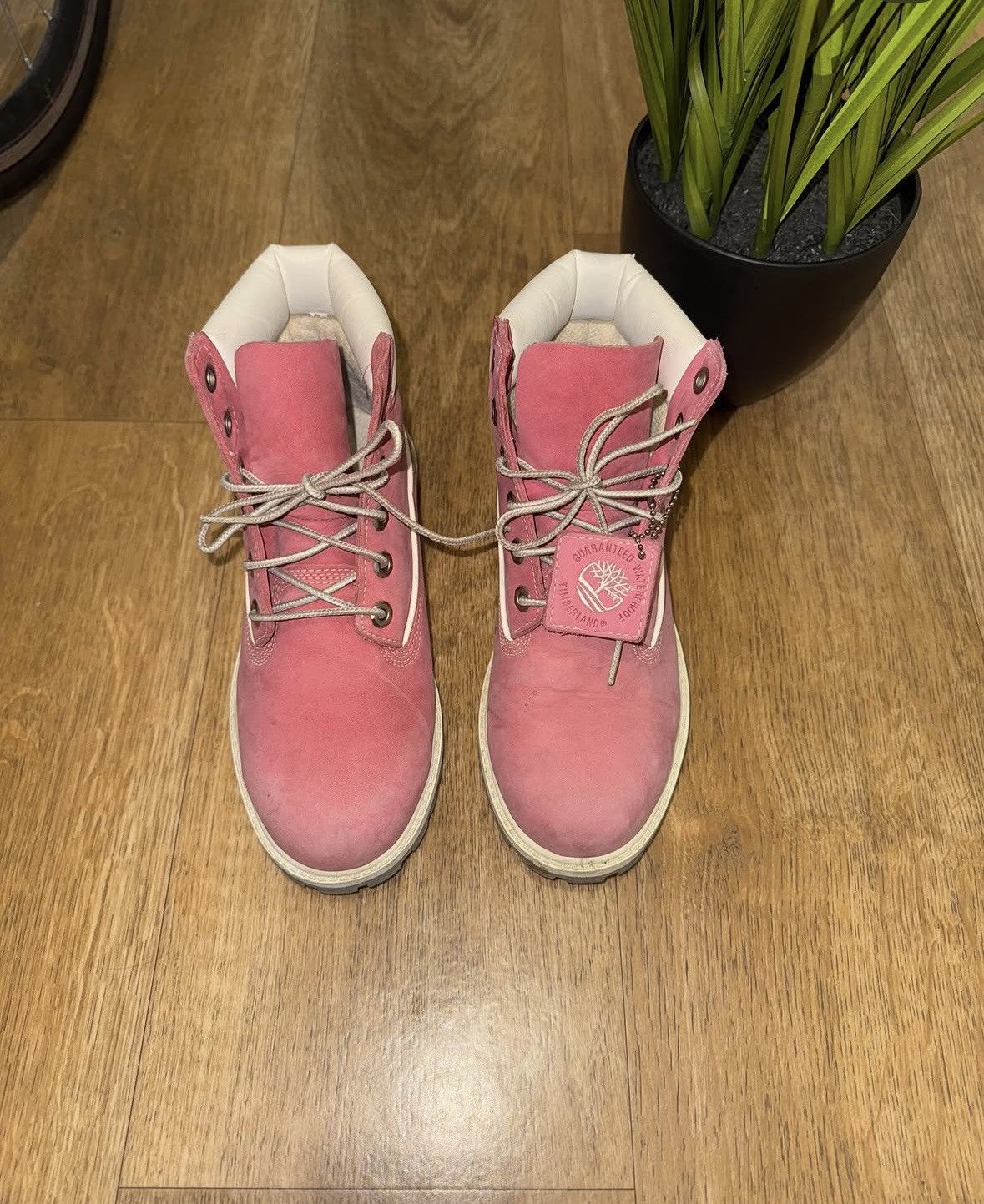 Timberland TIMBERLAND WMNS PINK WATERPROOF BOOTS Size US 4.5 / IT 34.5 - 2 Thumbnail
