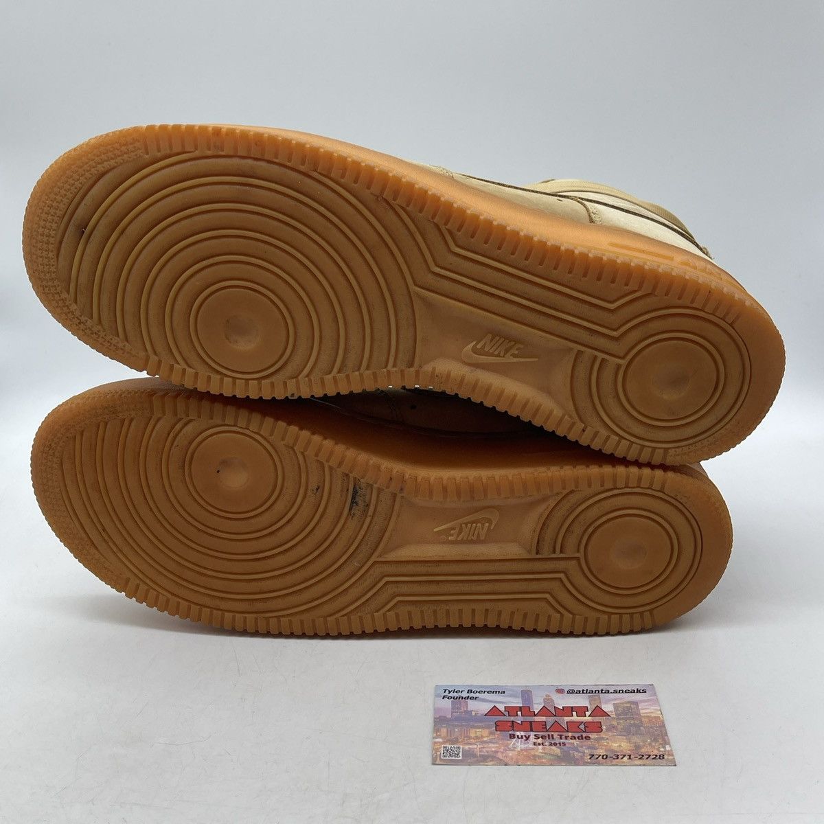 Nike Air Force 1 high 07 LV8 WB flax Size US 11.5 / EU 44-45 - 7 Thumbnail