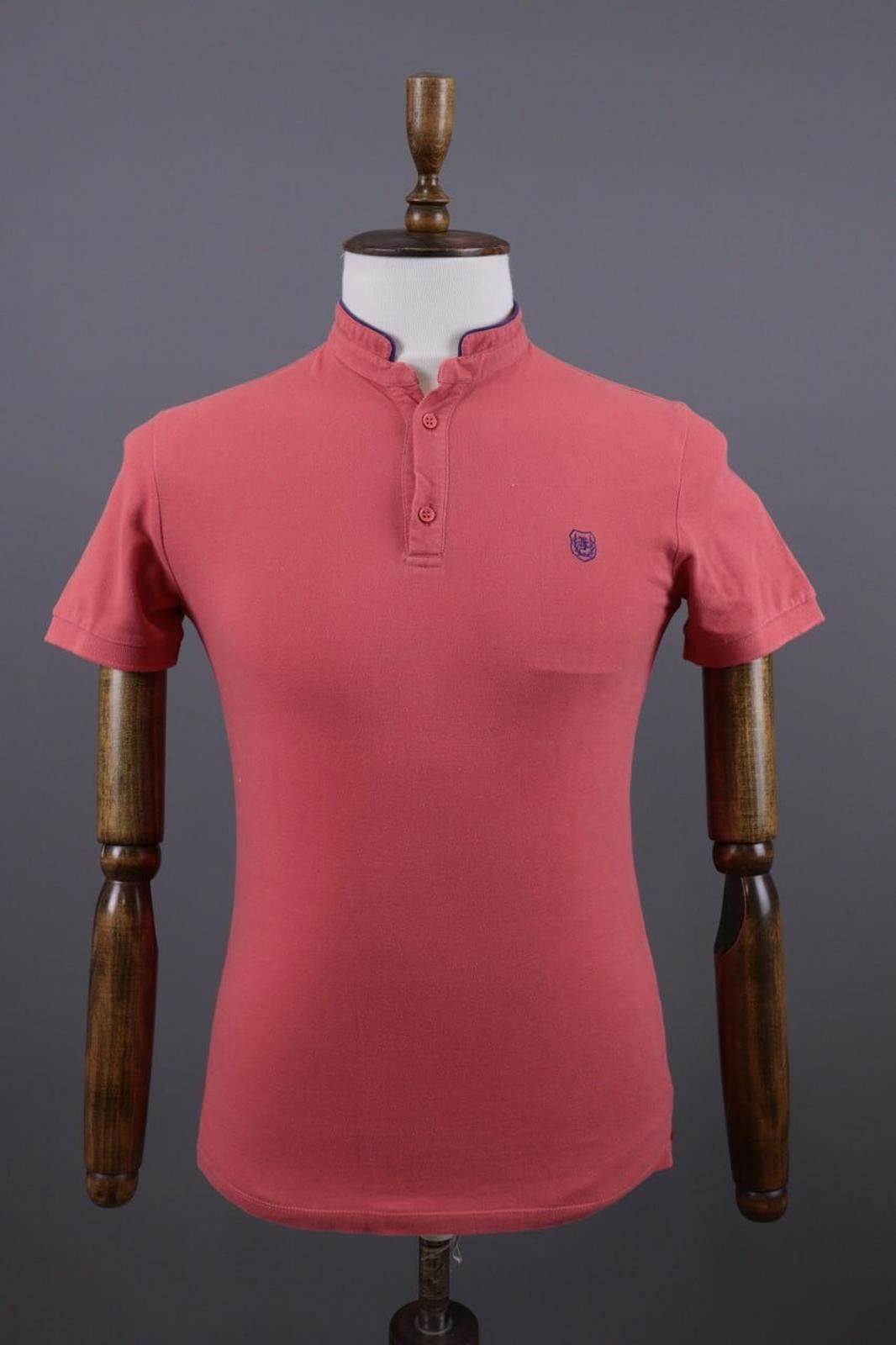 The Kooples The Kooples Sport Fitted Pink Summer Polo Shirt Size S Size US S / EU 44-46 / 1 - 1 Thumbnail
