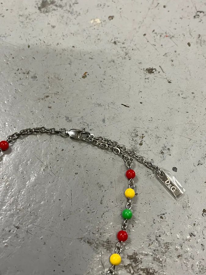 Dolce & Gabbana AW2005 Dolce & Gabbana Rasta Rosary Cross Necklace Size ONE SIZE - 5 Thumbnail