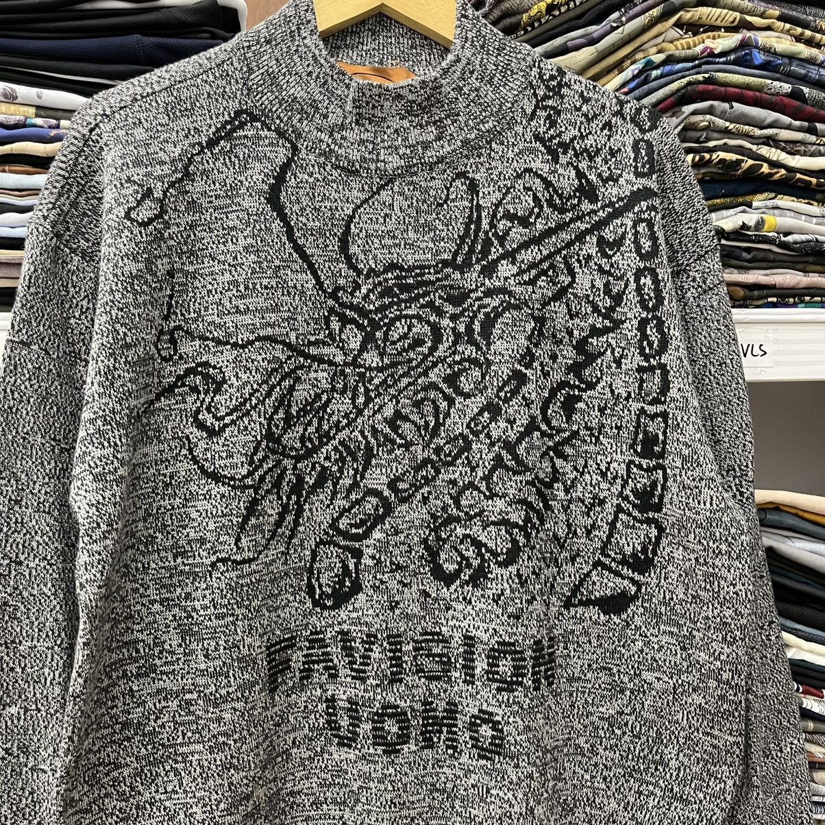 Other Rare vintage favision uomo dragon knitwear Size US M / EU 48-50 / 2 - 3 Thumbnail