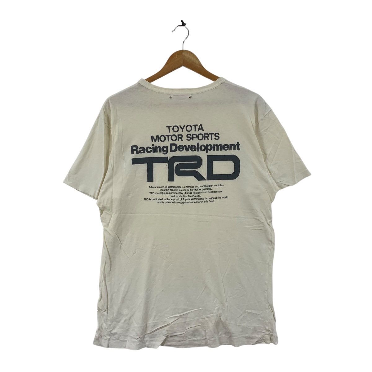 Vintage Vintage 90s TRD Toyota Racing Development ShortSleeve Tshirt Size US M / EU 48-50 / 2 - 1 Thumbnail