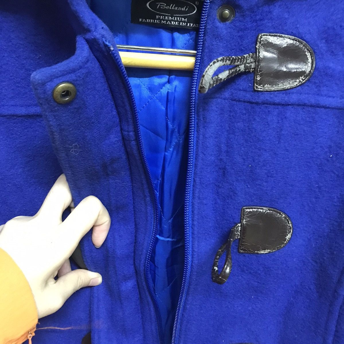 L.L. Bean × Vintage Vintage L.L Bean Duffle Wool Coat Jacket Size US S / EU 44-46 / 1 - 7 Thumbnail