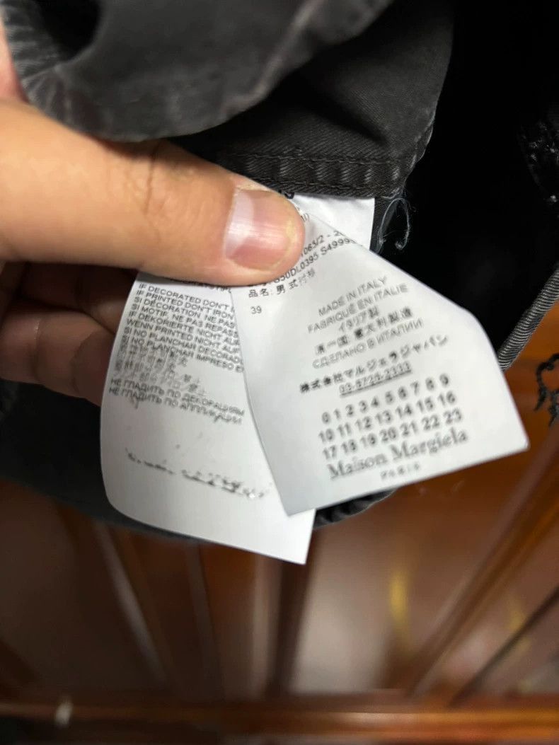 Other Maison Margiela Maison Margiela Black Denim Shirt Jacket-2 Size US M / EU 48-50 / 2 - 4 Thumbnail