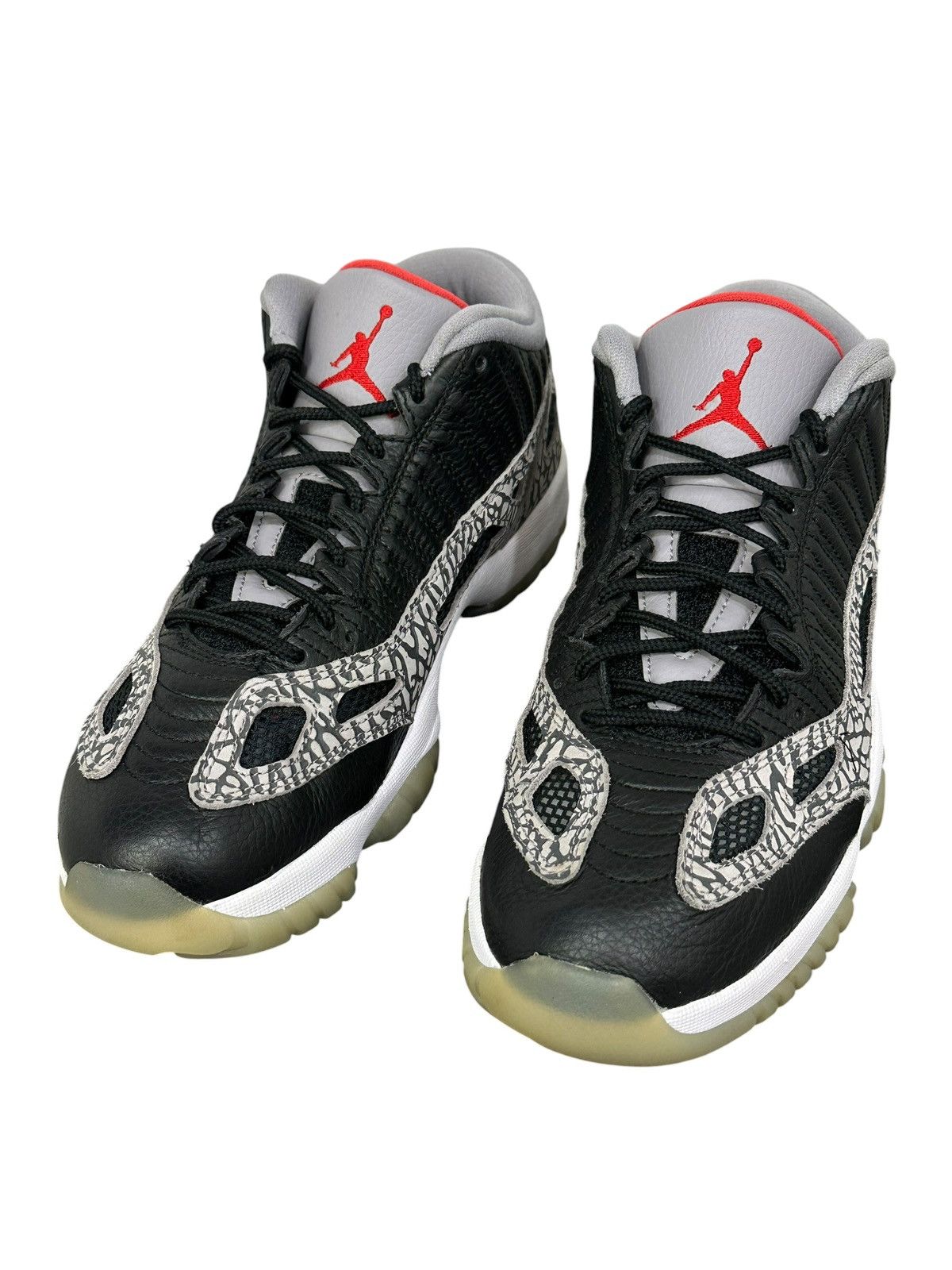Jordan Brand Air Jordan 11 Retro IE Low Black Cement Size 9 Size US 9 / EU 42 - 2 Thumbnail