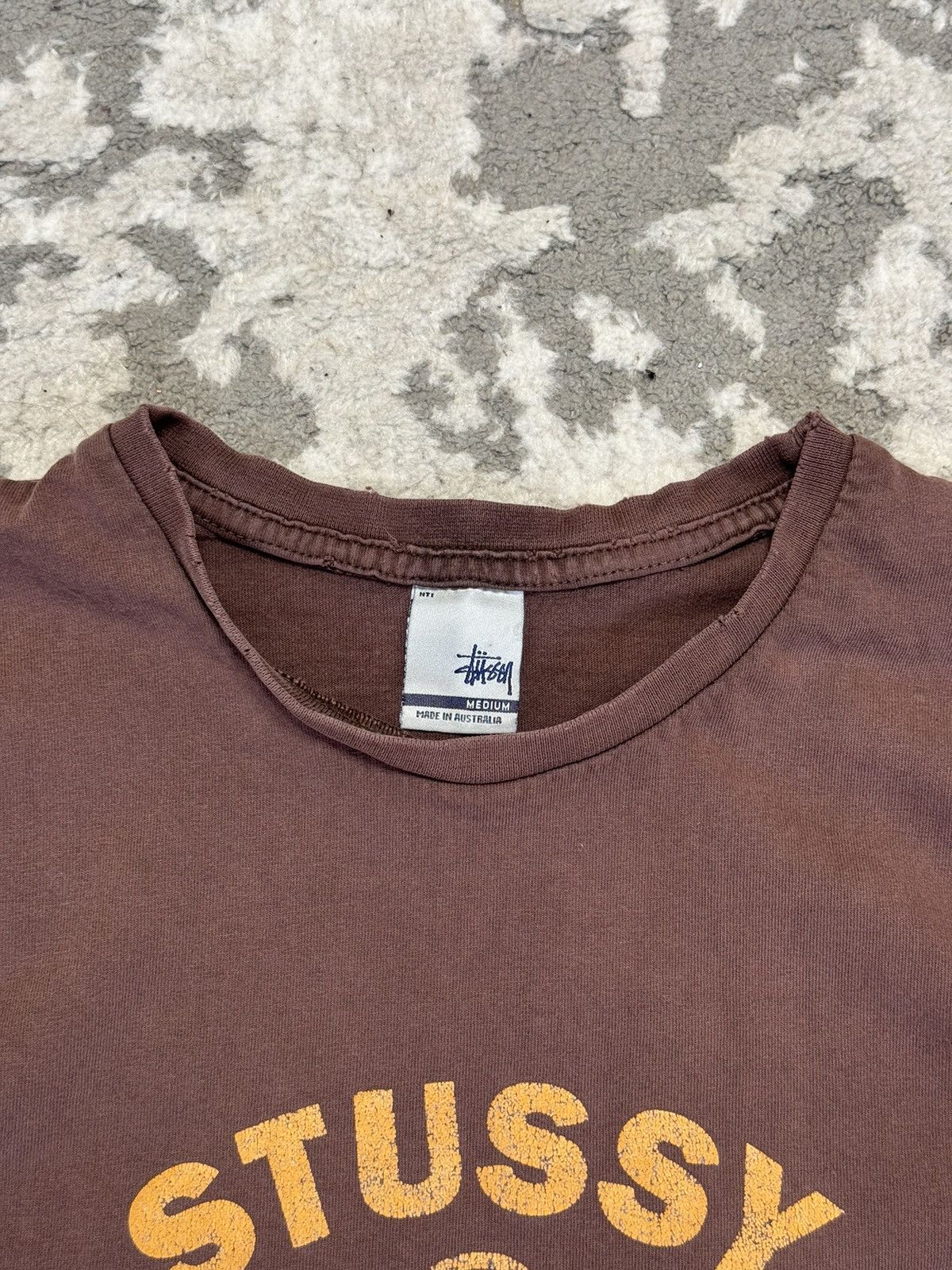 Stussy × Vintage Vintage Stussy Australia Big Logo T-Shirt Skateboard Size US M / EU 48-50 / 2 - 7 Thumbnail