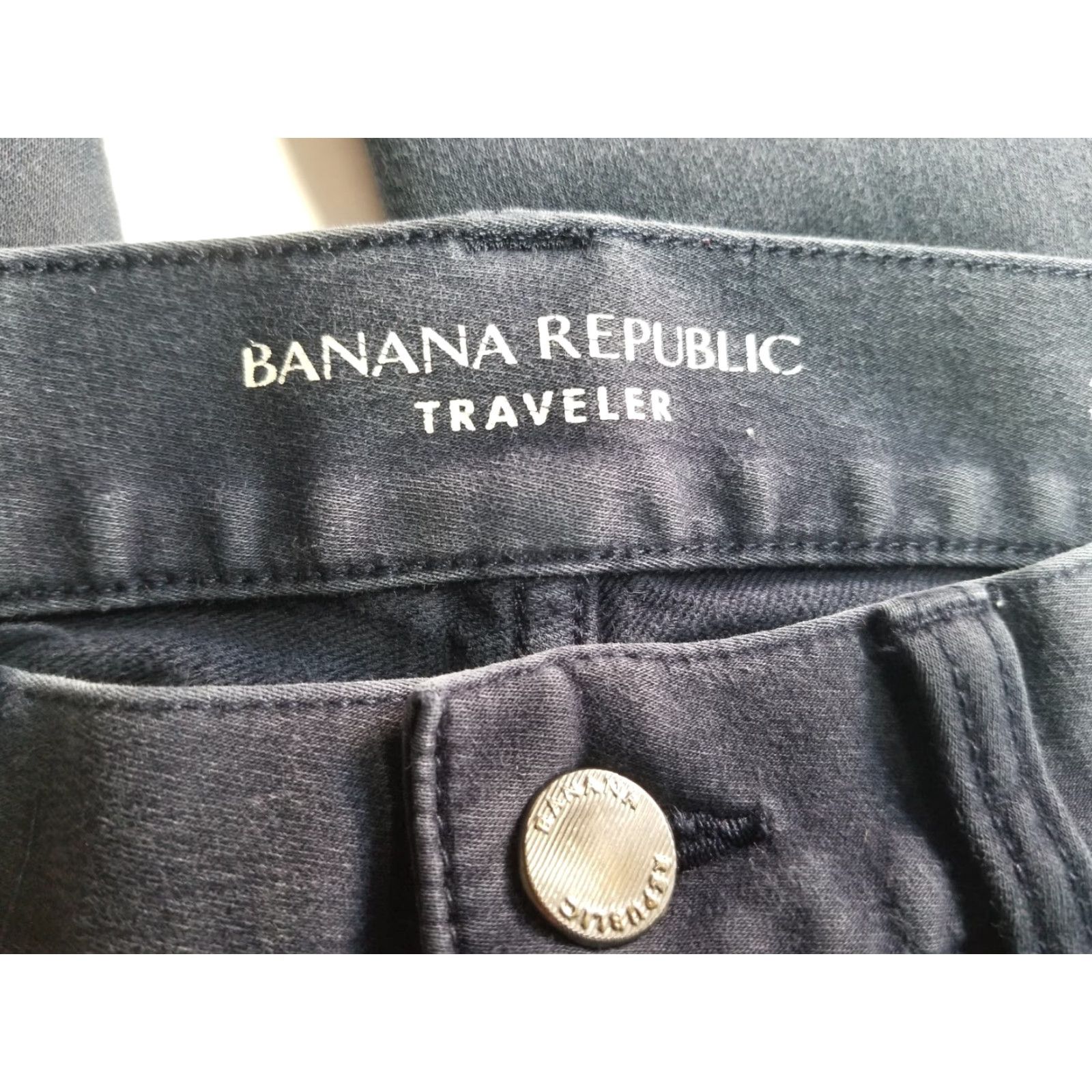 Banana Republic Banana Republic Jeans Mens Regular 32x34 Blue Denim Stretch 5-Pocket City Hipster Regular Mens Jeans Size US 32 / EU 48 - 7 Thumbnail