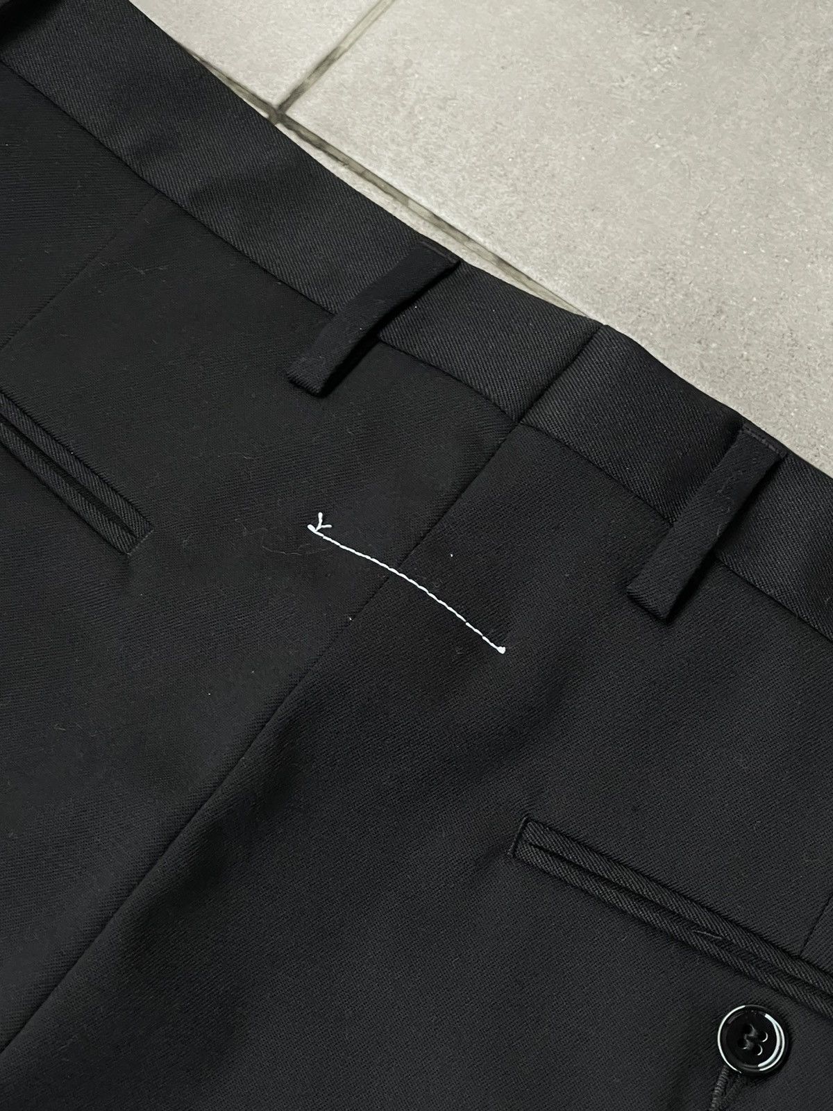 Maison Margiela !DS! SS23 Maison Margiela Reconstructed Black Casual Pants Size US 30 / EU 46 - 21 Thumbnail