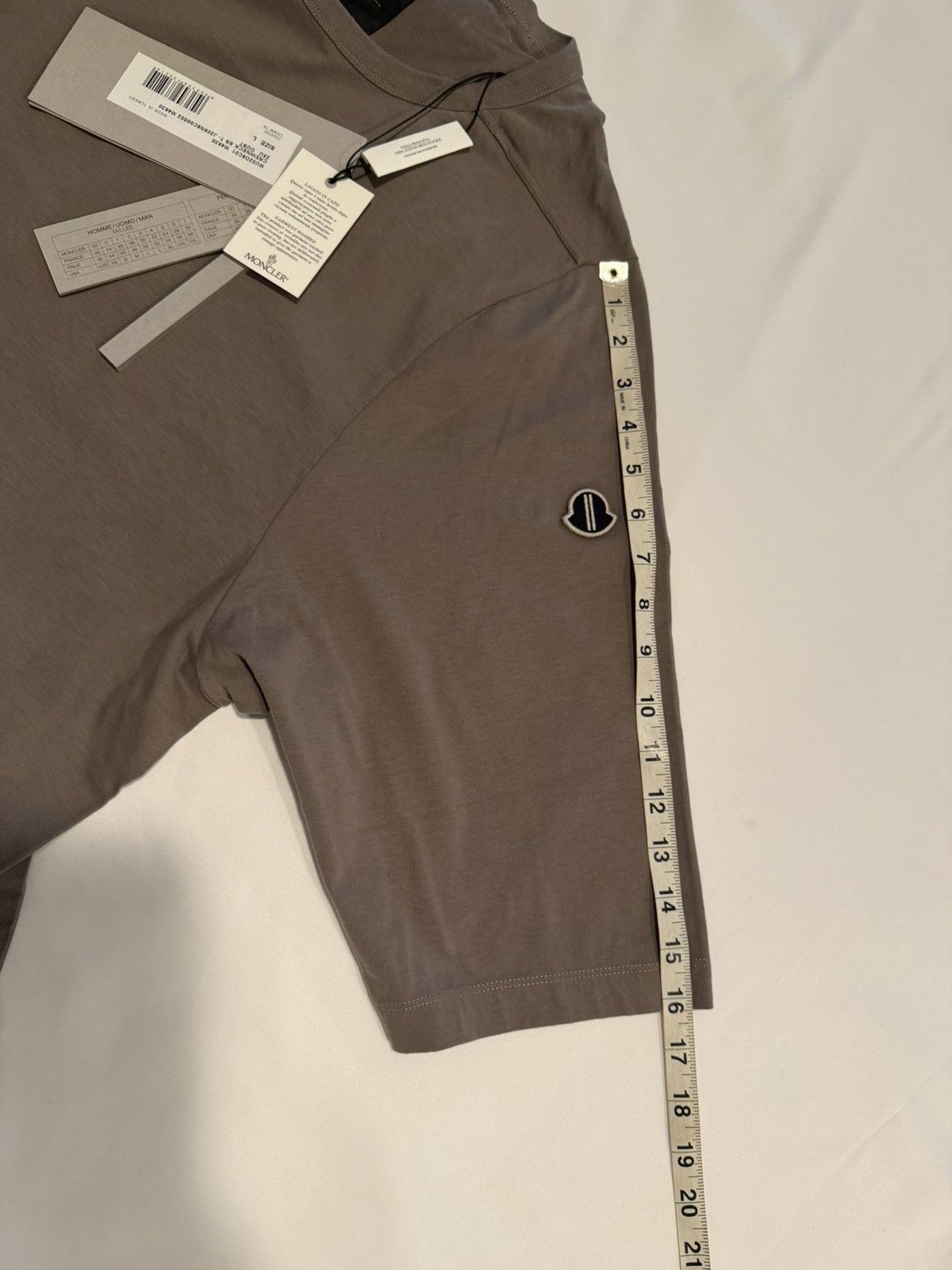 Moncler × Rick Owens Rick owens moncler t shirt. L Size US L / EU 52-54 / 3 - 7 Thumbnail
