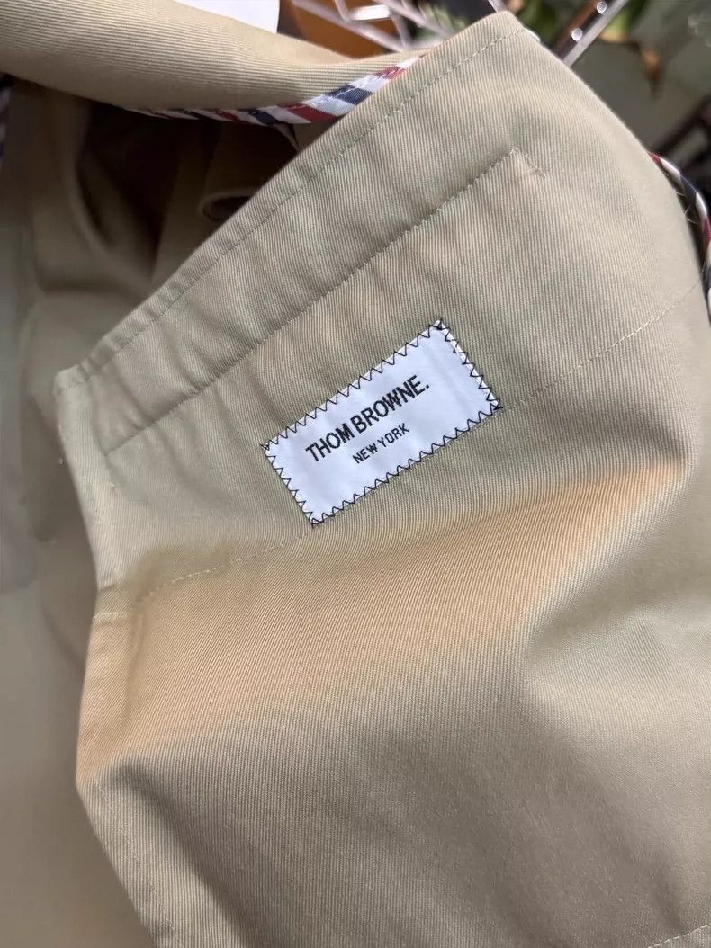 Thom Browne Thom Browne Size 4 Classic three-striped suit 2506-Nextar Size 40R - 8 Thumbnail