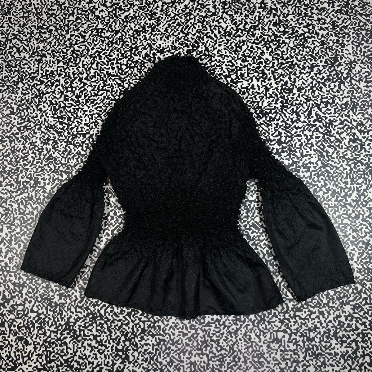 Japanese Brand Vintage Y2K Shibori Japanese Pleats Issey Style Blouses Size L / US 10 / IT 46 - 5 Thumbnail