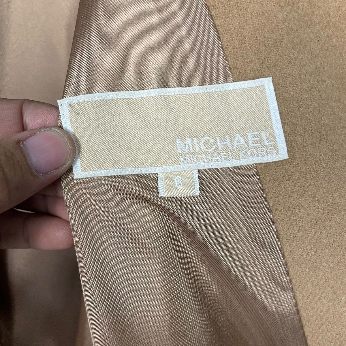 Michael Kors Michael Kors Brown Wool Trenchcoat Size M / US 6-8 / IT 42-44 - 17 Thumbnail