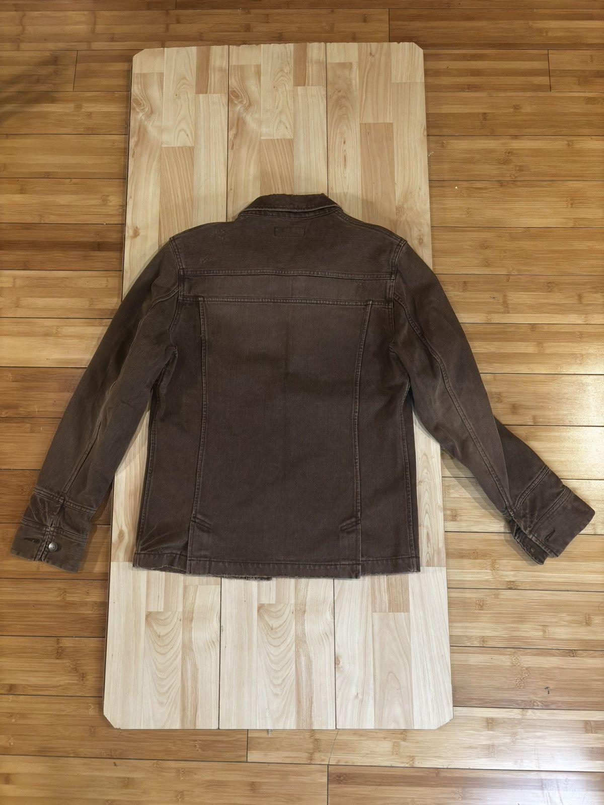 Other Brown denim jacket.oj-690 Size US XXS / EU 40 - 9 Thumbnail