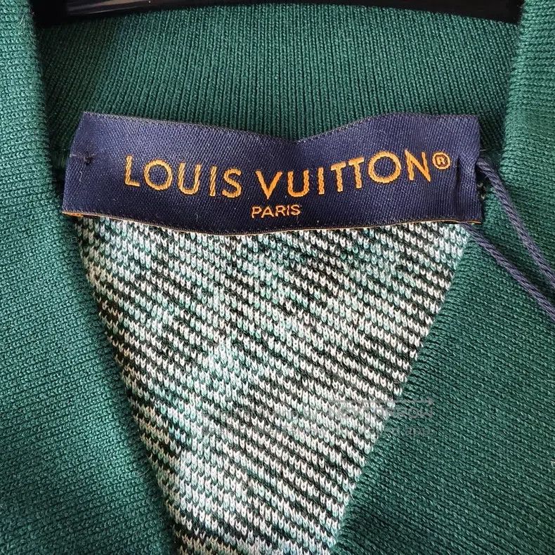Louis Vuitton Louis Vuitton Graphic Cotton Knit Blouson Full Print Zip L Size US L / EU 52-54 / 3 - 3 Thumbnail