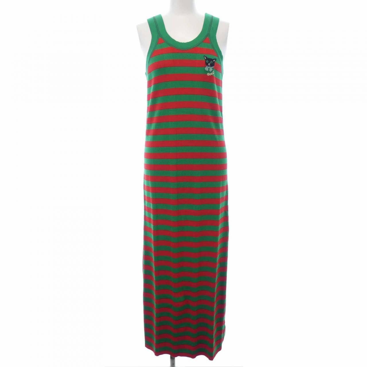 Gucci Gucci Web Crochet Effect Cotton Dress SIZE L | Grailed