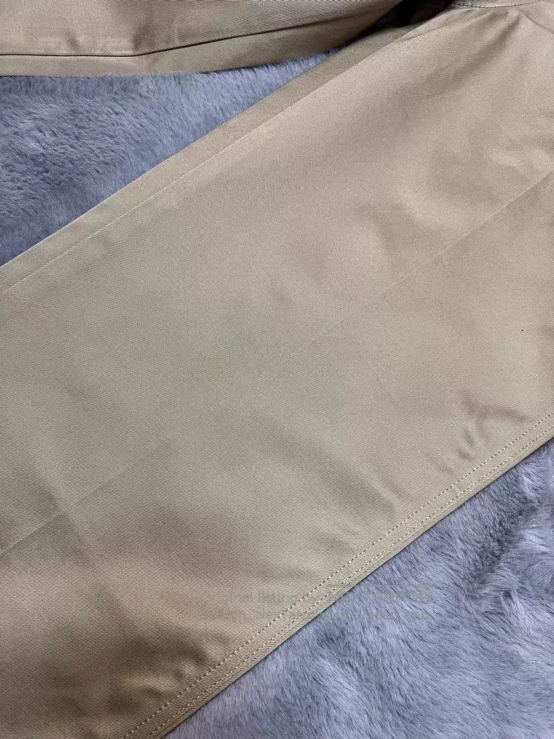 Celine CELINE Khaki Straight-Leg Casual Pants i Size US 32 / EU 48 - 5 Thumbnail