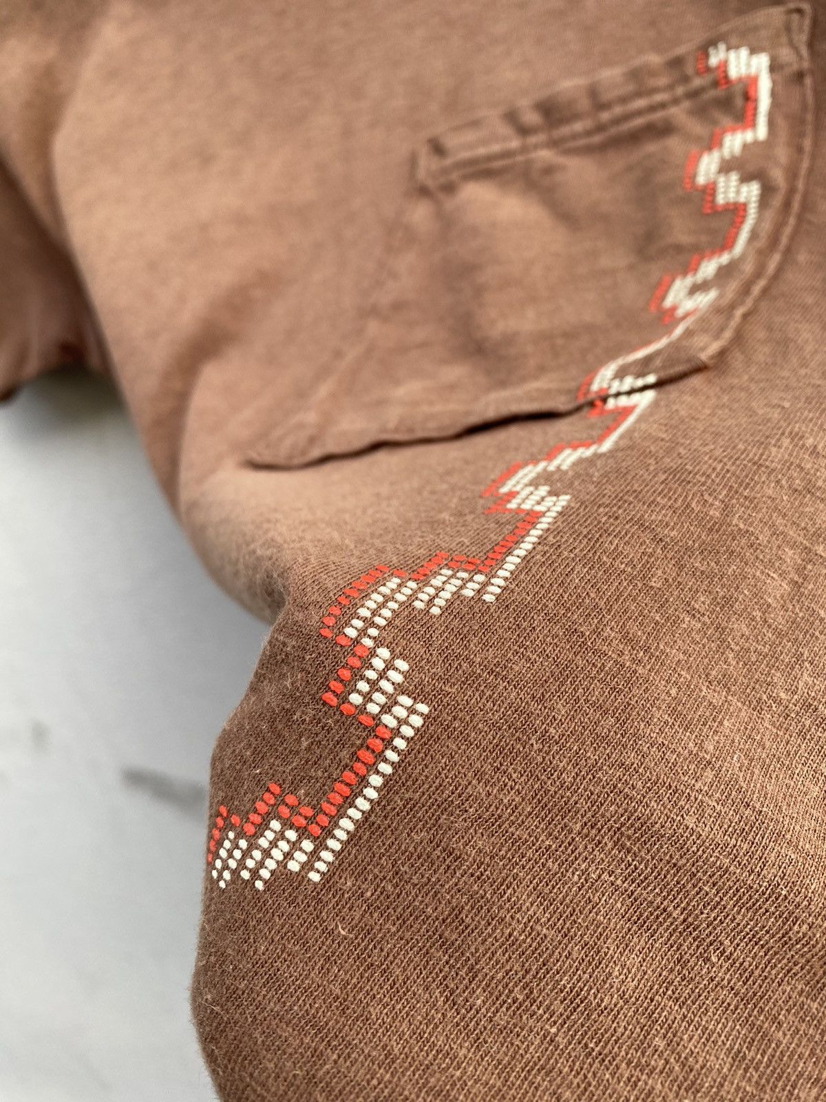 Kapital Kapital Navajo Motive Hand Painted Pocket Tshirt Size US M / EU 48-50 / 2 - 7 Thumbnail