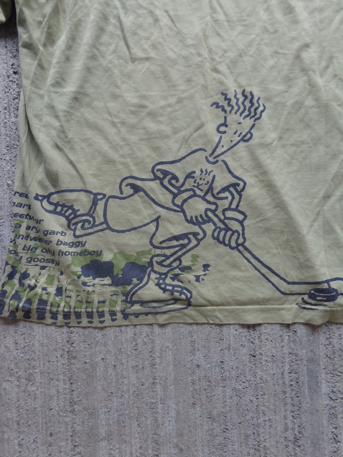 Japanese Brand × Vintage Y2K cyber 2000s vintage Fido Dido t-shirt Size US L / EU 52-54 / 3 - 7 Thumbnail
