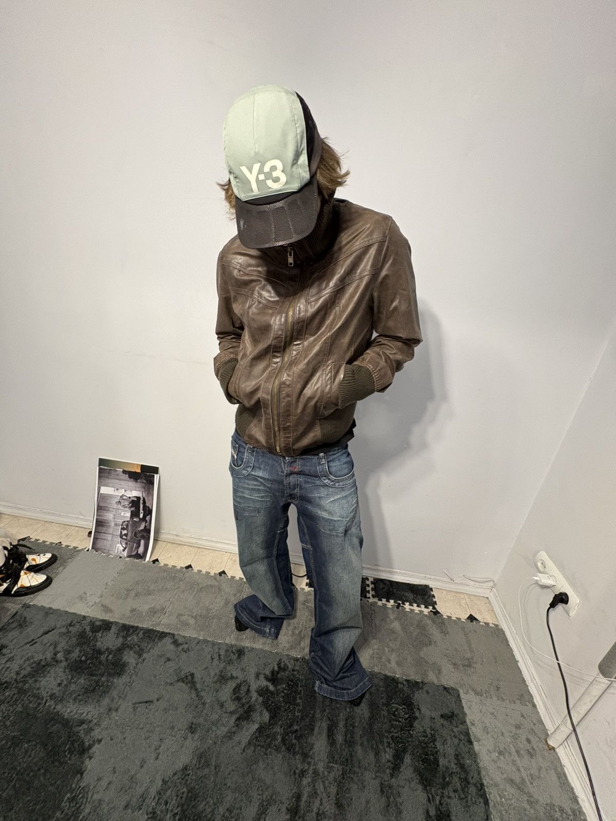 Japanese Brand 00s Vintage Brown Leather Y2K Jacket LGB Style Size US M / EU 48-50 / 2 - 5 Thumbnail
