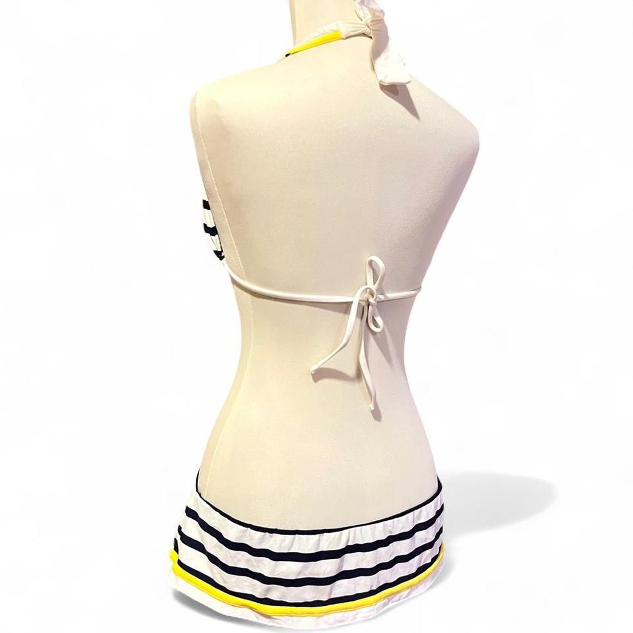 Ralph Lauren Vtg Y2K Ralph Lauren low waisted sailor striped bikini set Size L / US 10 / IT 46 - 3 Thumbnail