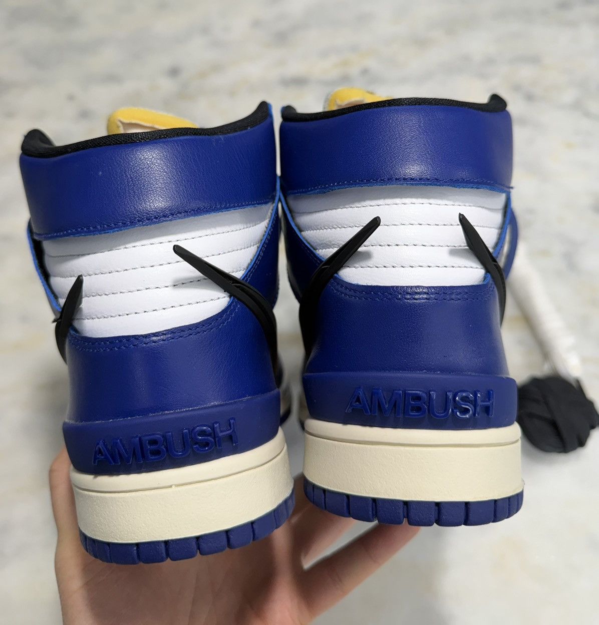 Nike AMBUSH x Nike Dunk High Deep Royal Size 10 Size US 10 / EU 43 - 12 Thumbnail