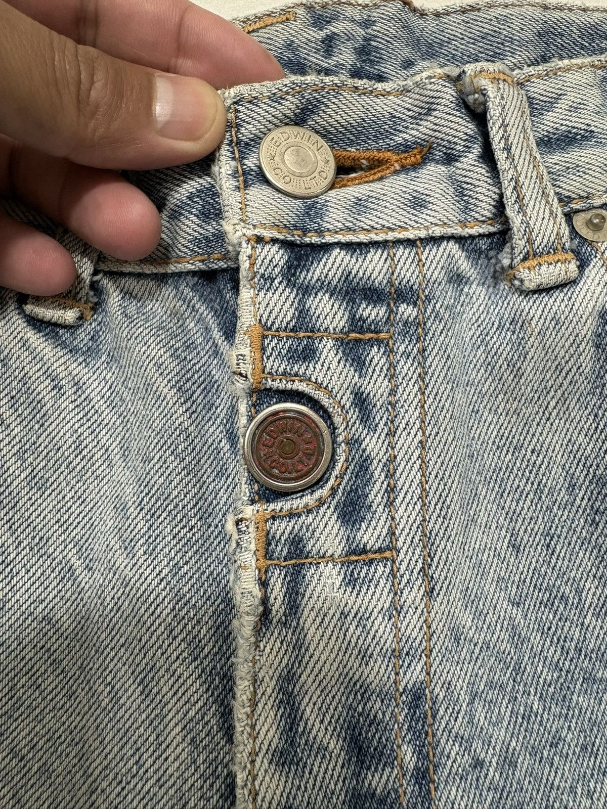 Edwin Rare Vintage Edwin jeans double button Size US 28 / EU 44 - 18 Thumbnail