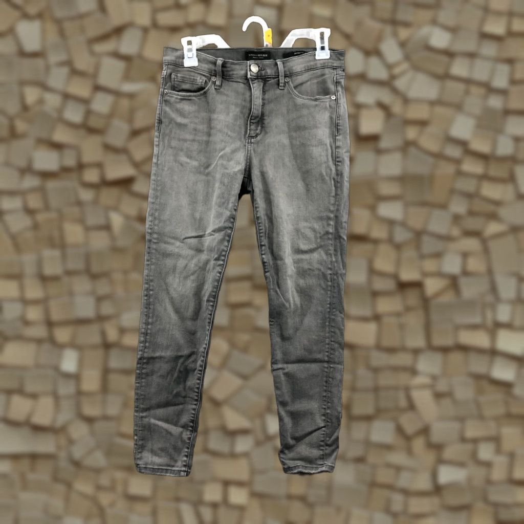 Banana Republic Banana Republic Jeans Skinny Size 28 Womens Mid Rise Dark Gray Denim Size 28" / US 6 / IT 42 - 1 Thumbnail