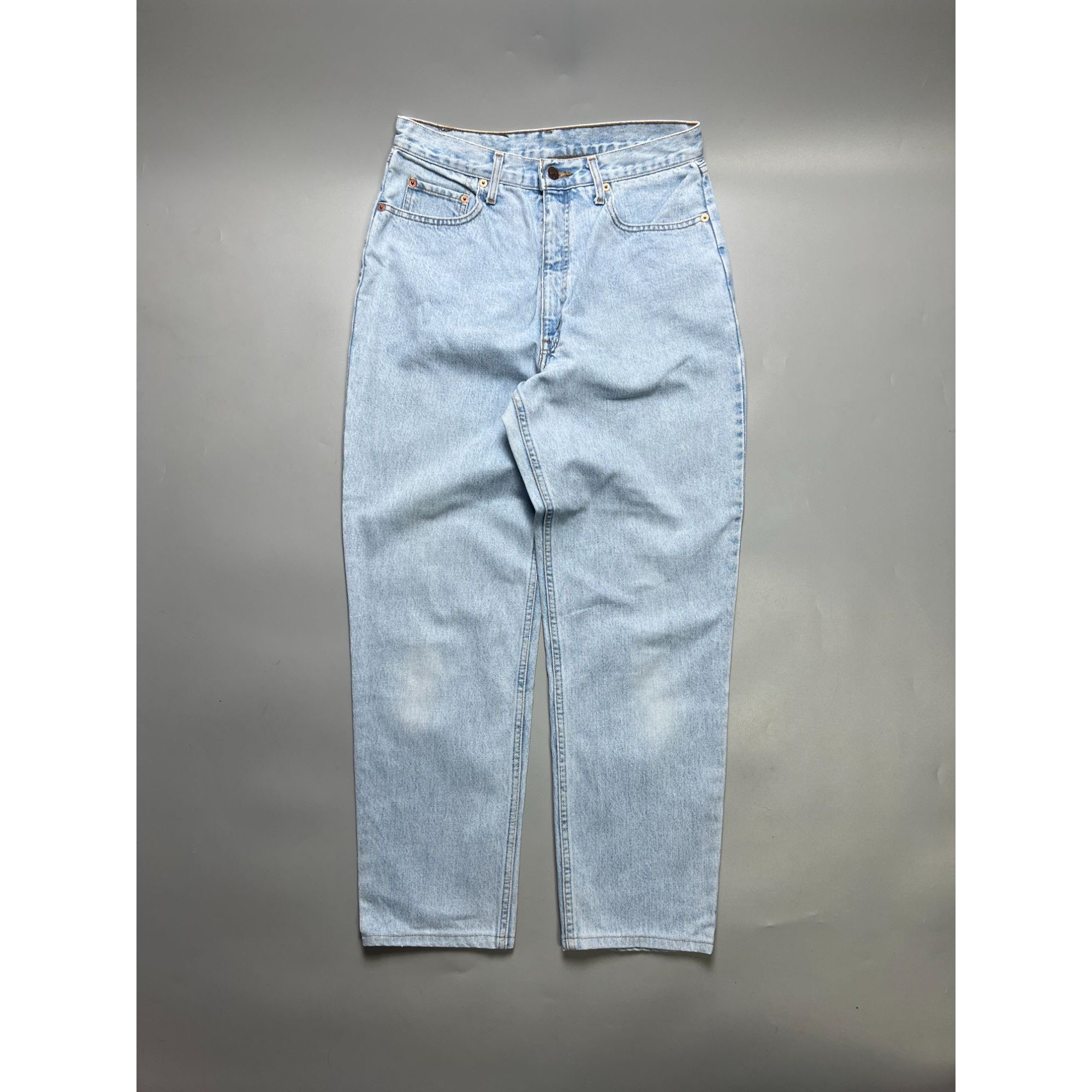 Levi's Levi’s 881 Light Wash Pocket Fade Denim Jeans Pants (Y1056) Size US 34 / EU 50 - 2 Thumbnail