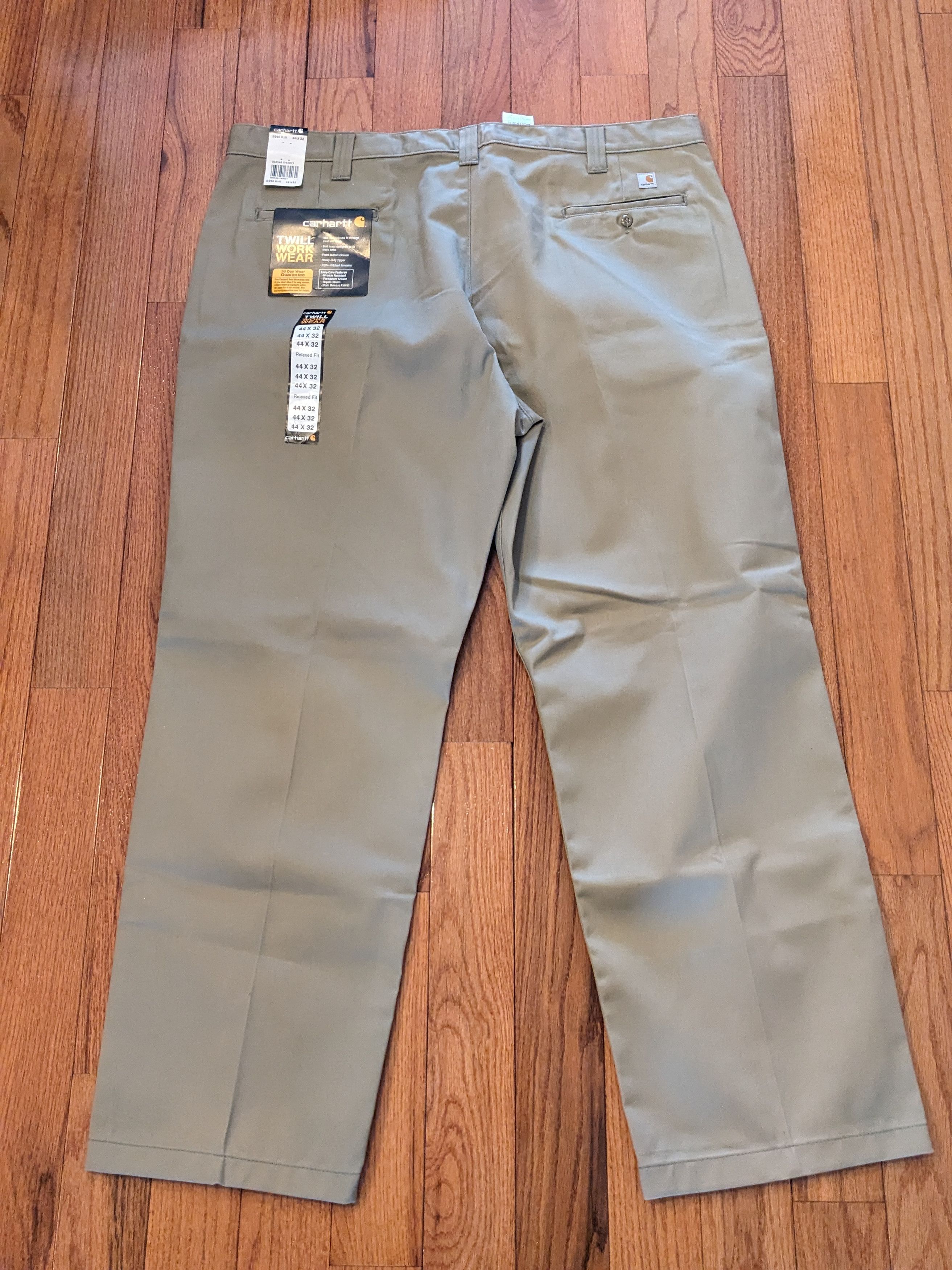 Carhartt × Vintage Carhartt 44x32 Relaxed Fit Twill Work Wear Khaki Pants Size US 44 / EU 60 - 1 Thumbnail