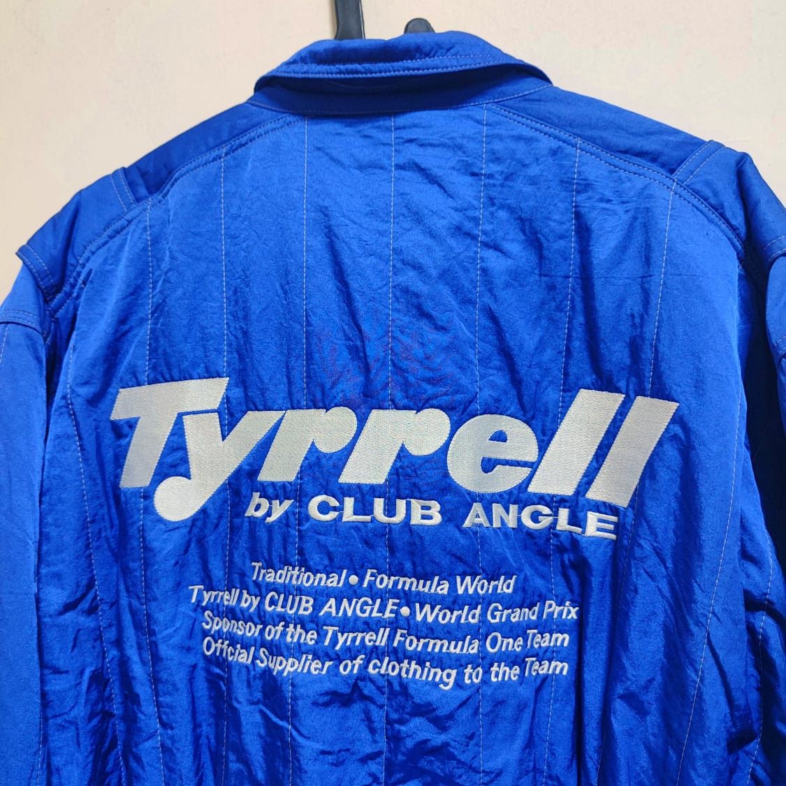 Formula 1 TYRRELL F1 Formula 1 Vintage Racing Jacket Size US L / EU 52-54 / 3 - 2 Thumbnail